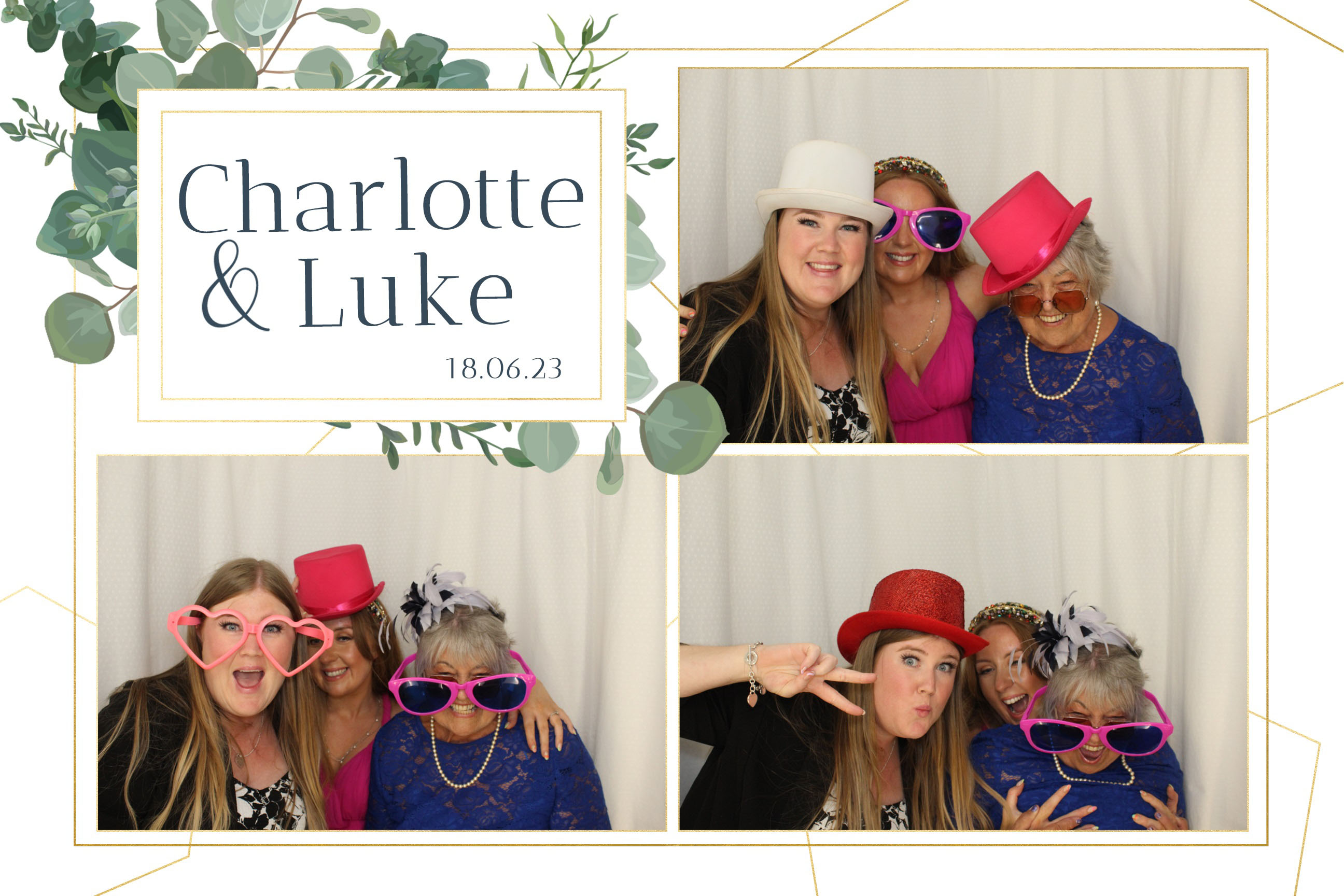 Charlotte & Luke | View more photos from the event at images.mobile-photo-booth.com/u/MobilePhotoBoothUK/Charlotte-Luke