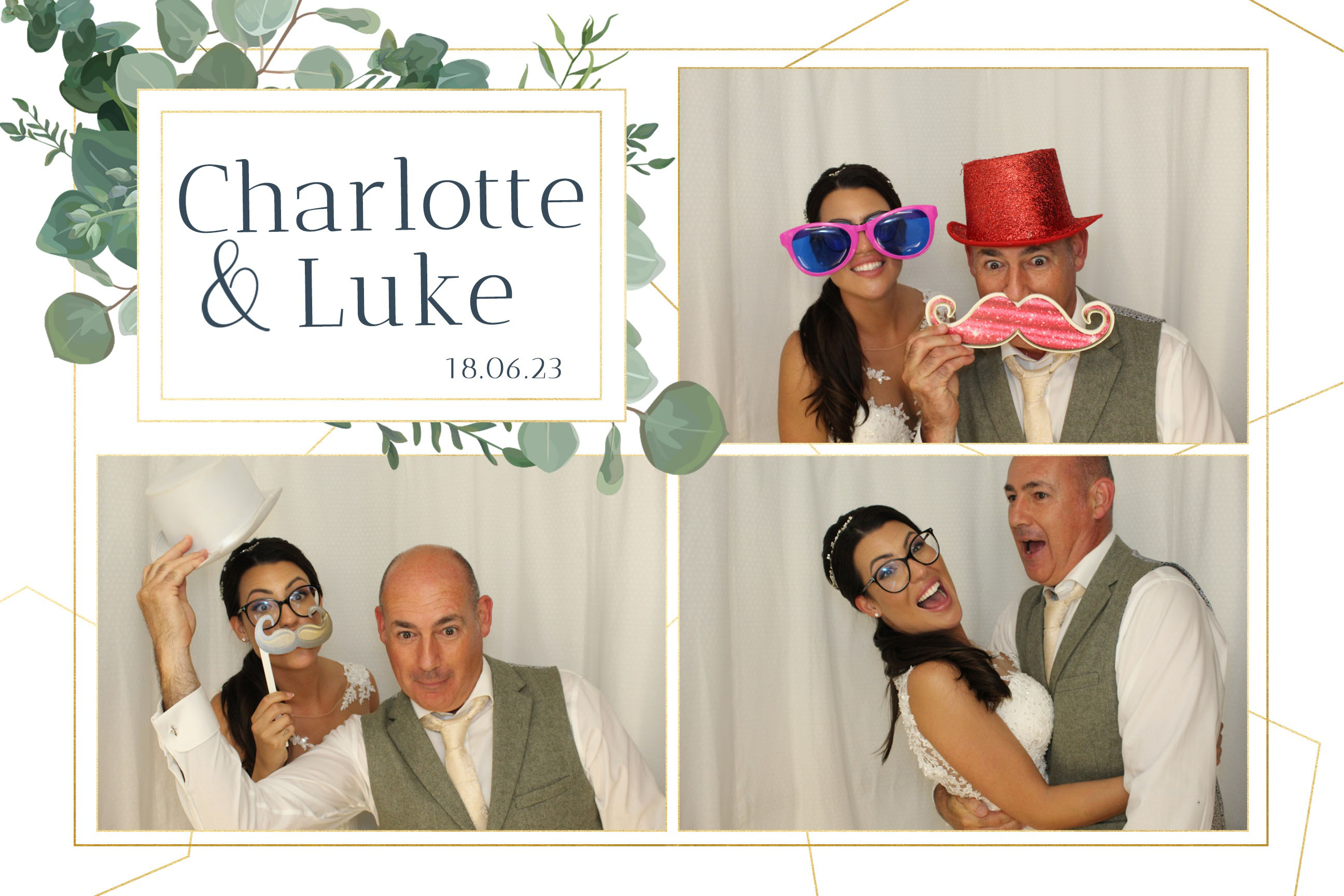 Charlotte & Luke | View more photos from the event at images.mobile-photo-booth.com/u/MobilePhotoBoothUK/Charlotte-Luke