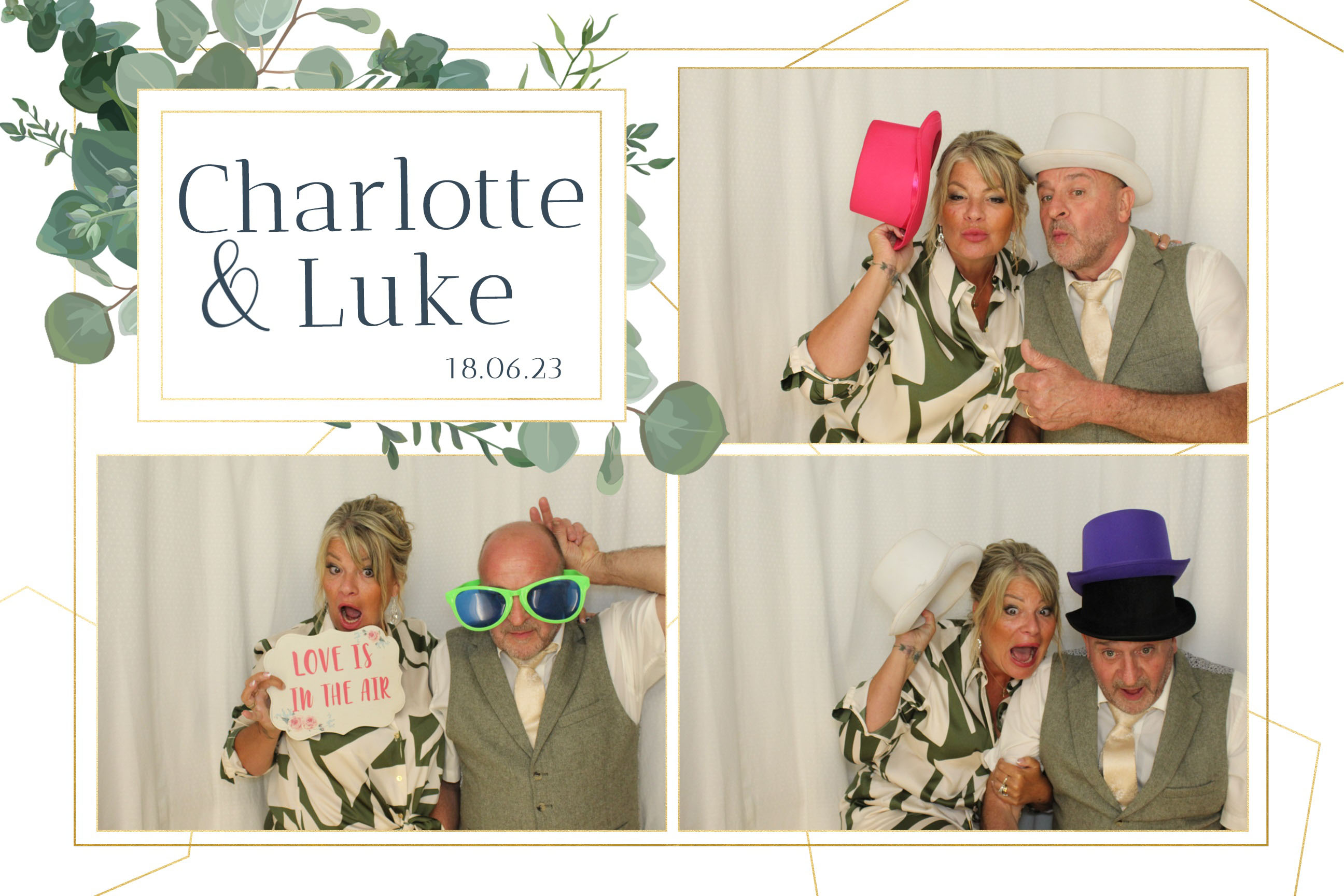 Charlotte & Luke | View more photos from the event at images.mobile-photo-booth.com/u/MobilePhotoBoothUK/Charlotte-Luke