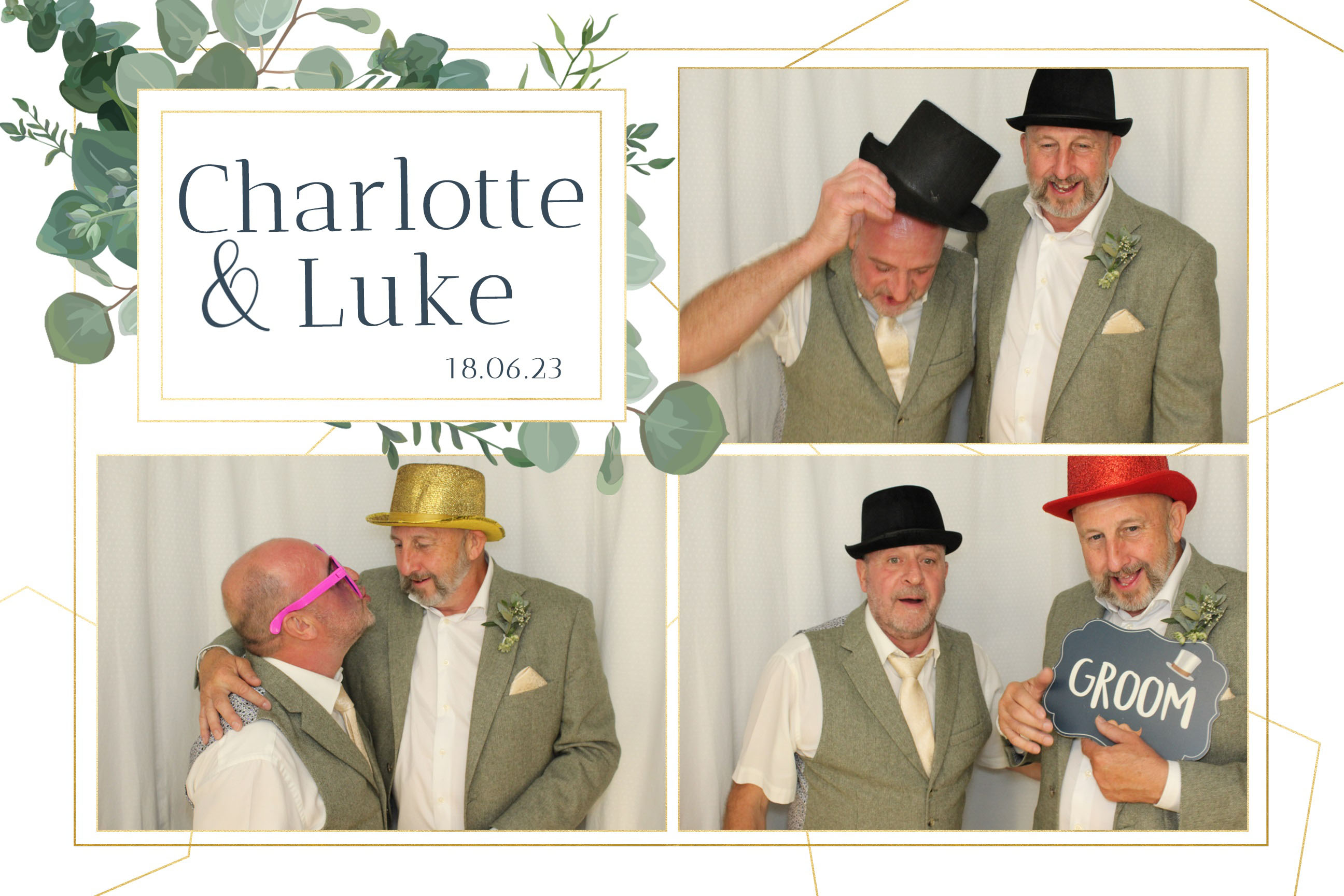 Charlotte & Luke | View more photos from the event at images.mobile-photo-booth.com/u/MobilePhotoBoothUK/Charlotte-Luke