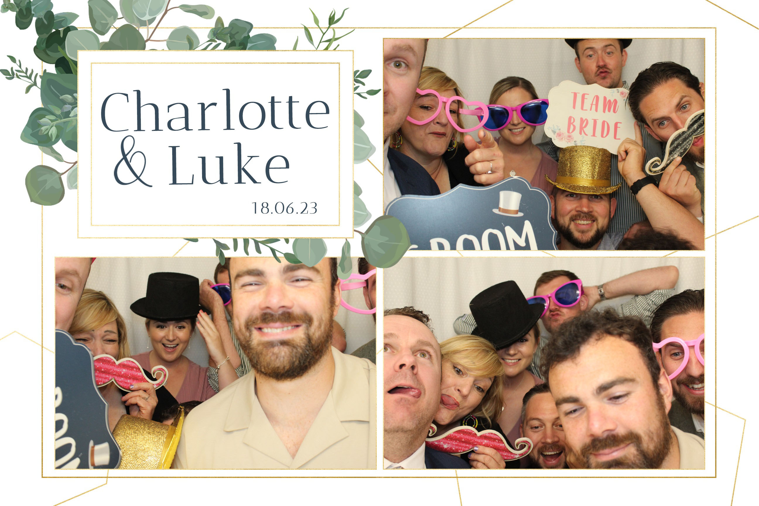 Charlotte & Luke | View more photos from the event at images.mobile-photo-booth.com/u/MobilePhotoBoothUK/Charlotte-Luke