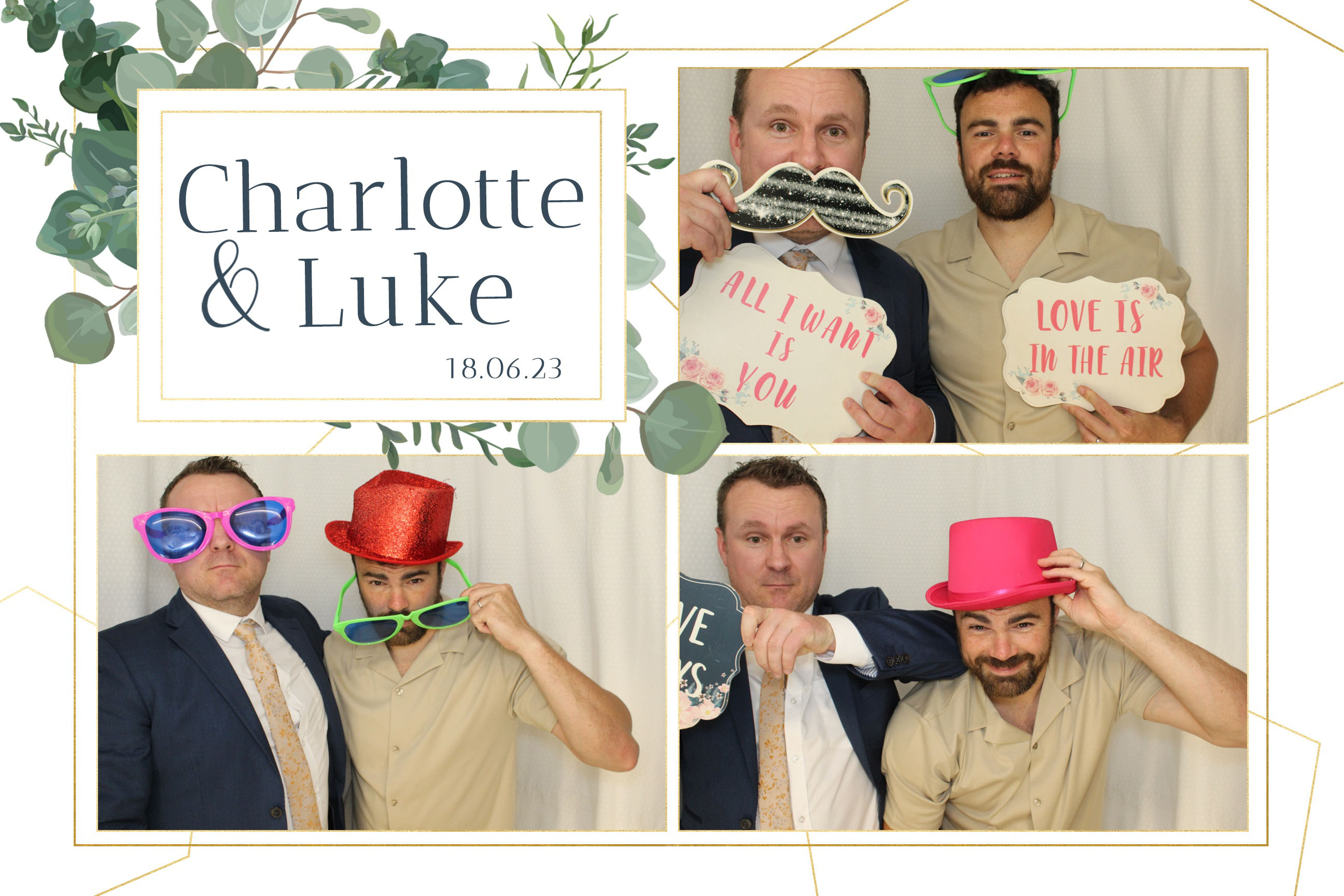 Charlotte & Luke | View more photos from the event at images.mobile-photo-booth.com/u/MobilePhotoBoothUK/Charlotte-Luke