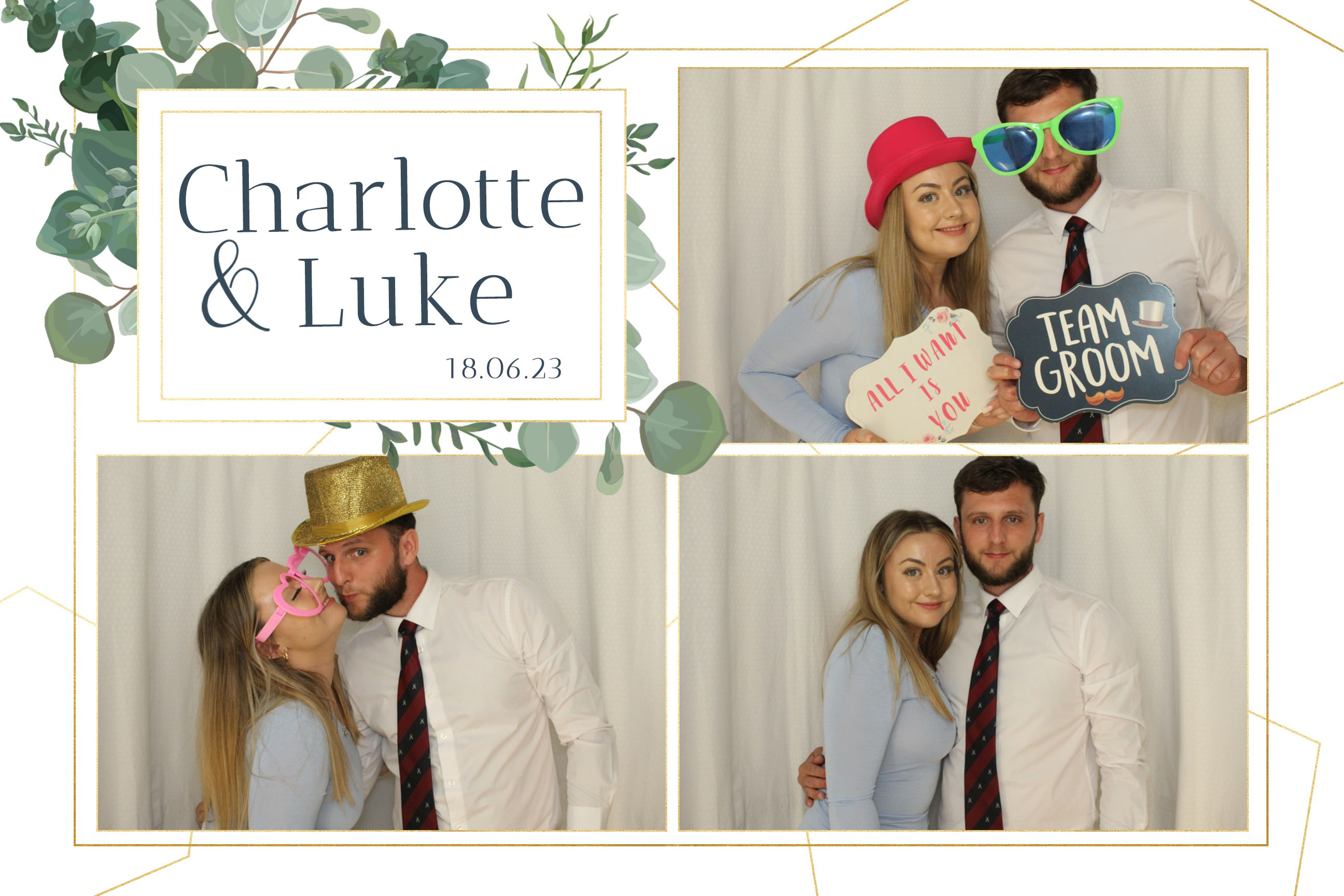 Charlotte & Luke | View more photos from the event at images.mobile-photo-booth.com/u/MobilePhotoBoothUK/Charlotte-Luke