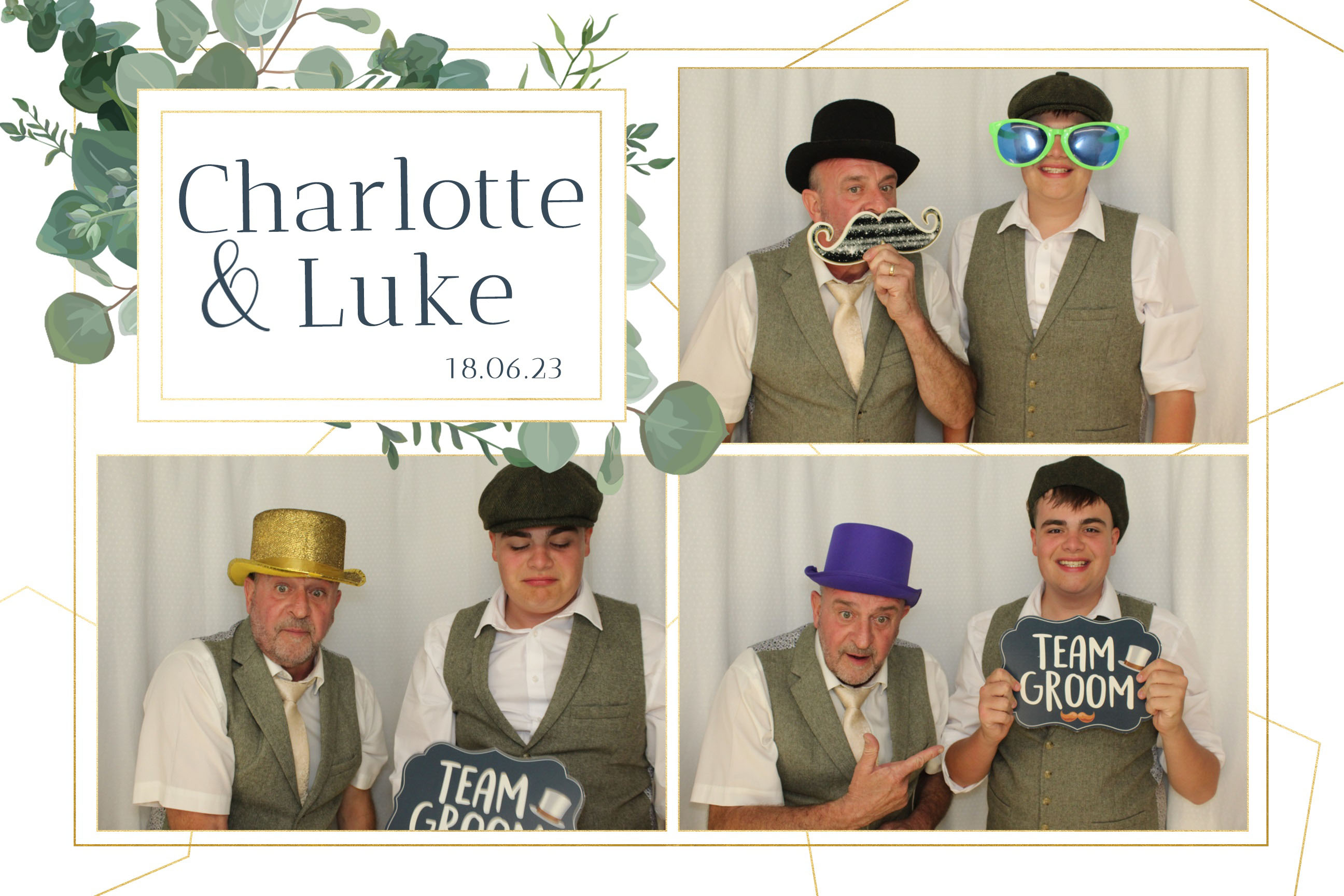 Charlotte & Luke | View more photos from the event at images.mobile-photo-booth.com/u/MobilePhotoBoothUK/Charlotte-Luke