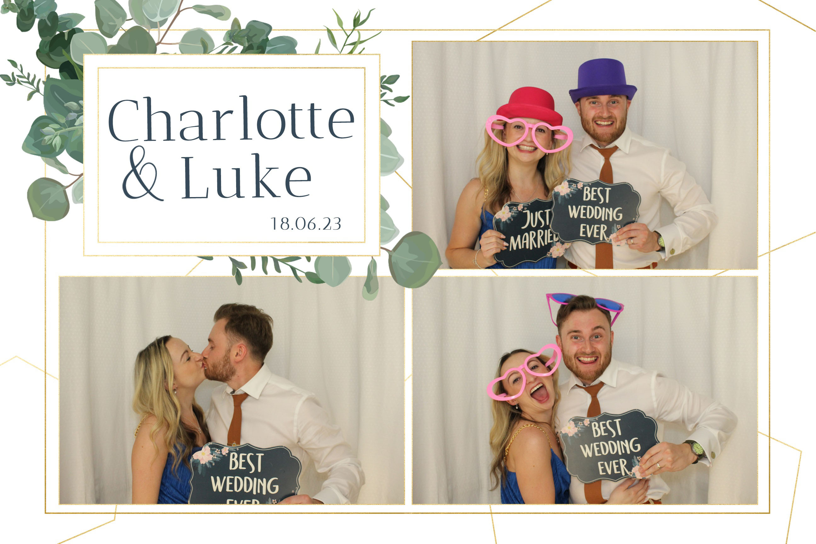 Charlotte & Luke | View more photos from the event at images.mobile-photo-booth.com/u/MobilePhotoBoothUK/Charlotte-Luke