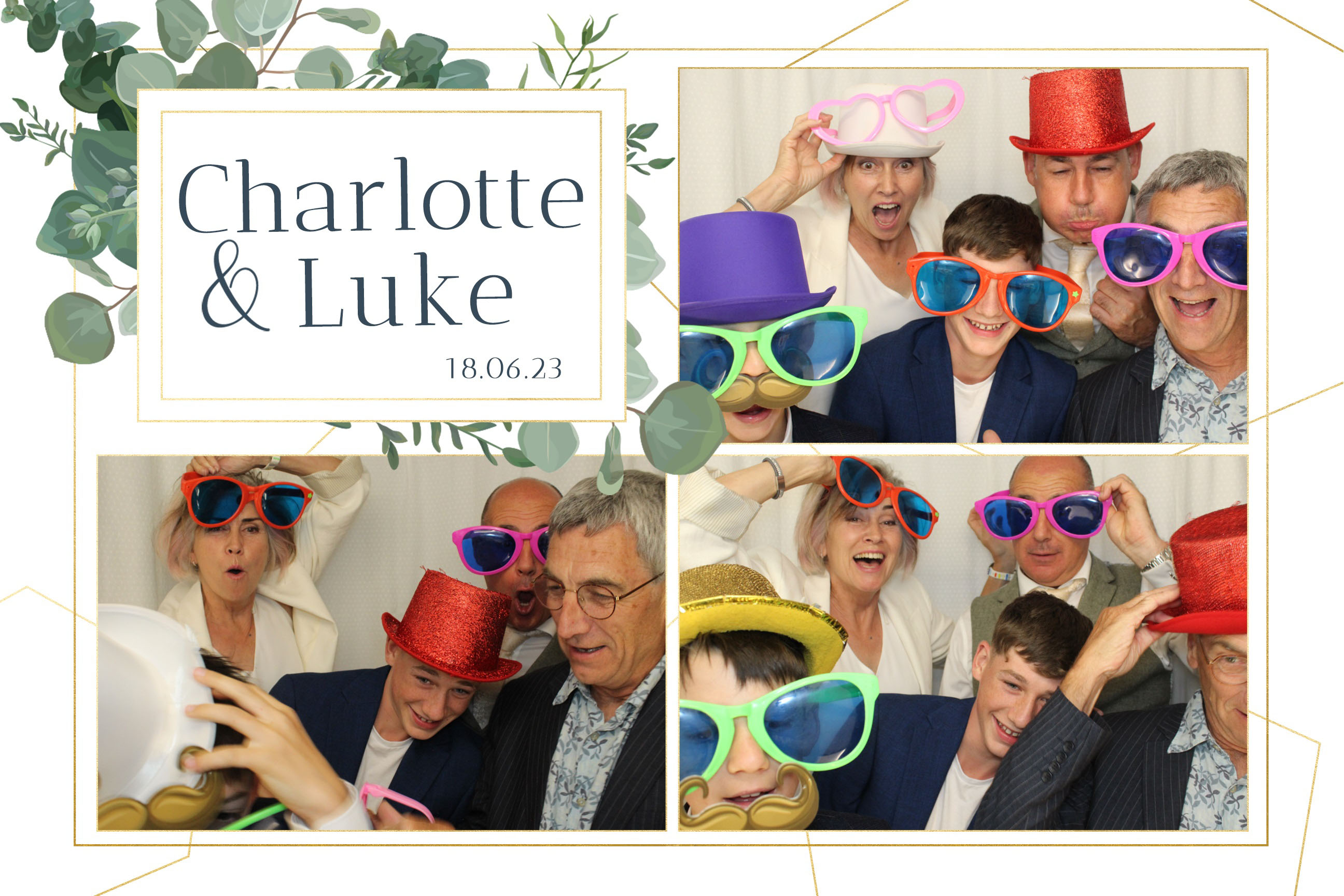 Charlotte & Luke | View more photos from the event at images.mobile-photo-booth.com/u/MobilePhotoBoothUK/Charlotte-Luke