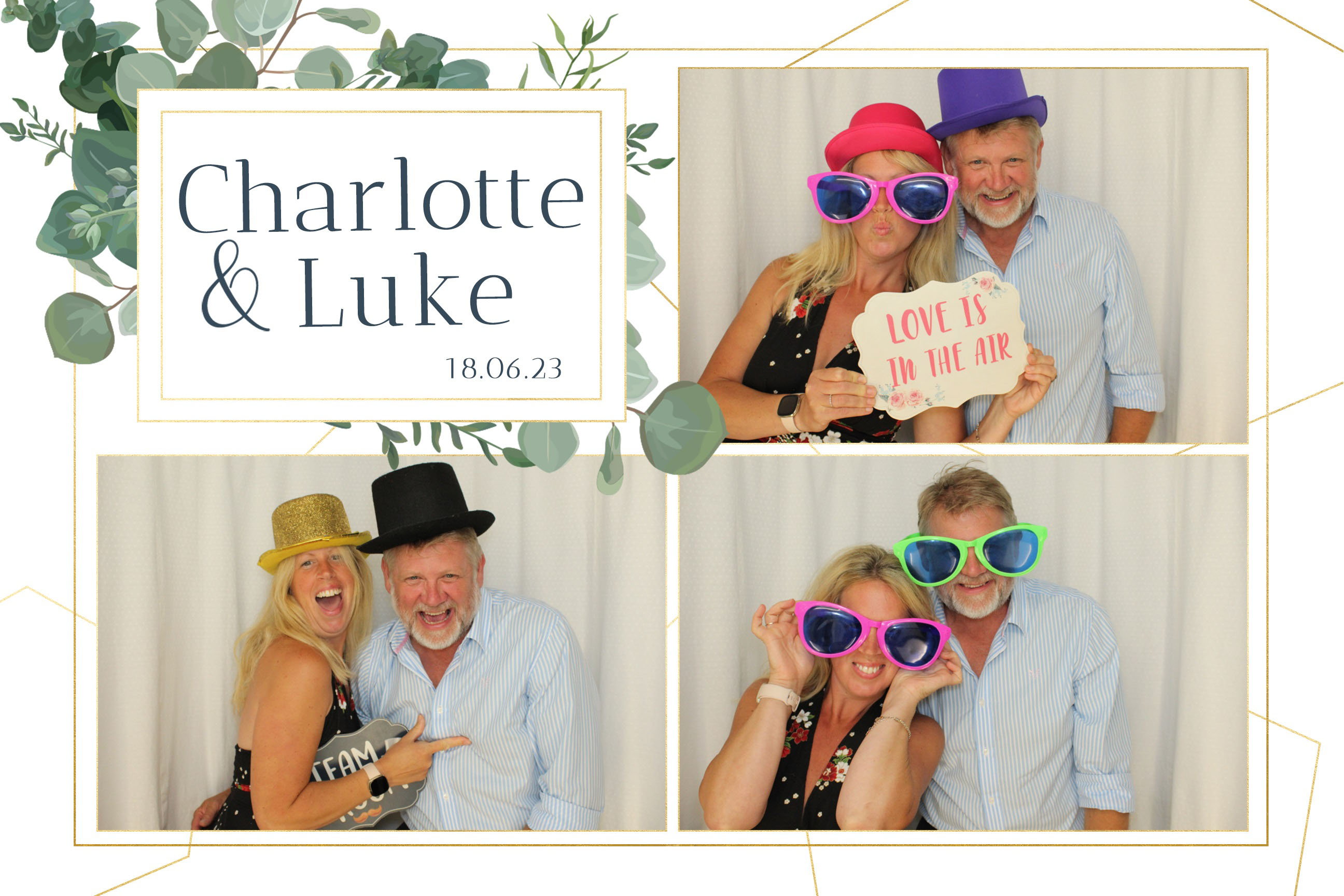 Charlotte & Luke | View more photos from the event at images.mobile-photo-booth.com/u/MobilePhotoBoothUK/Charlotte-Luke