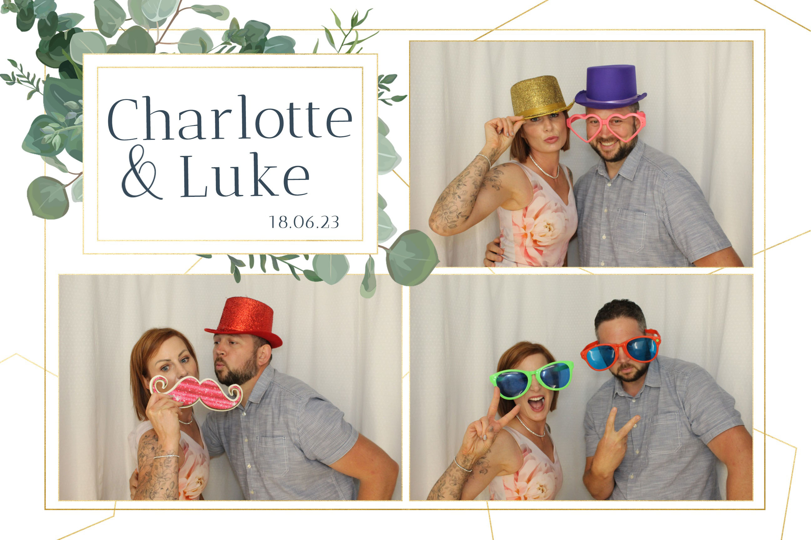 Charlotte & Luke | View more photos from the event at images.mobile-photo-booth.com/u/MobilePhotoBoothUK/Charlotte-Luke