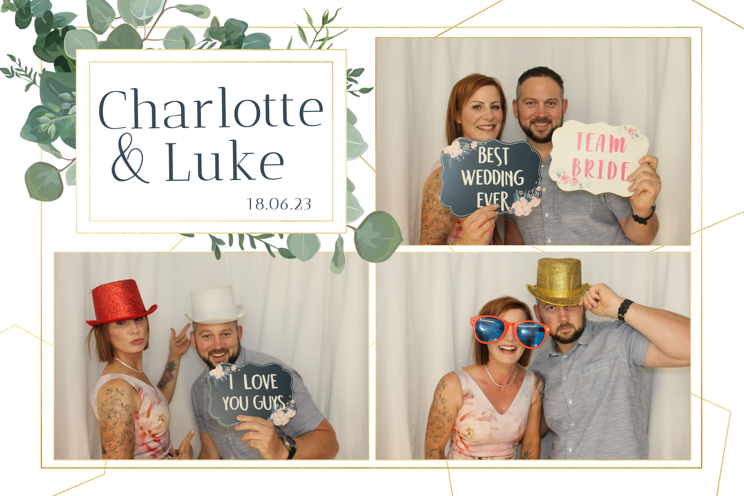 Charlotte & Luke | View more photos from the event at images.mobile-photo-booth.com/u/MobilePhotoBoothUK/Charlotte-Luke