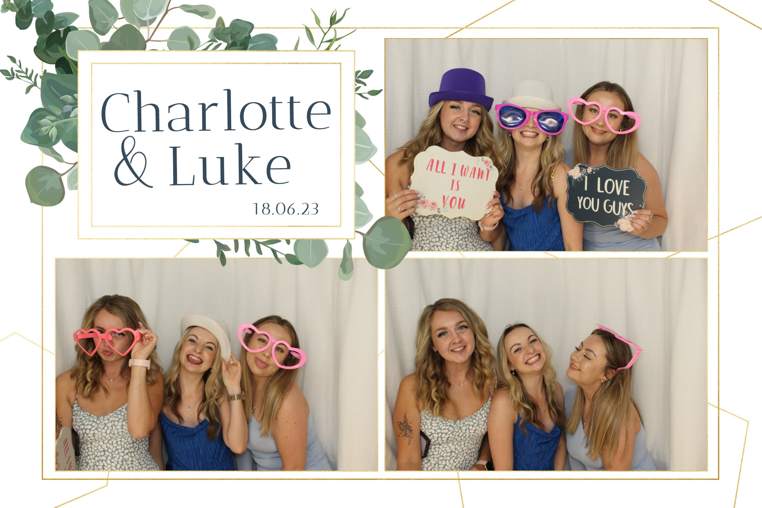Charlotte & Luke | View more photos from the event at images.mobile-photo-booth.com/u/MobilePhotoBoothUK/Charlotte-Luke