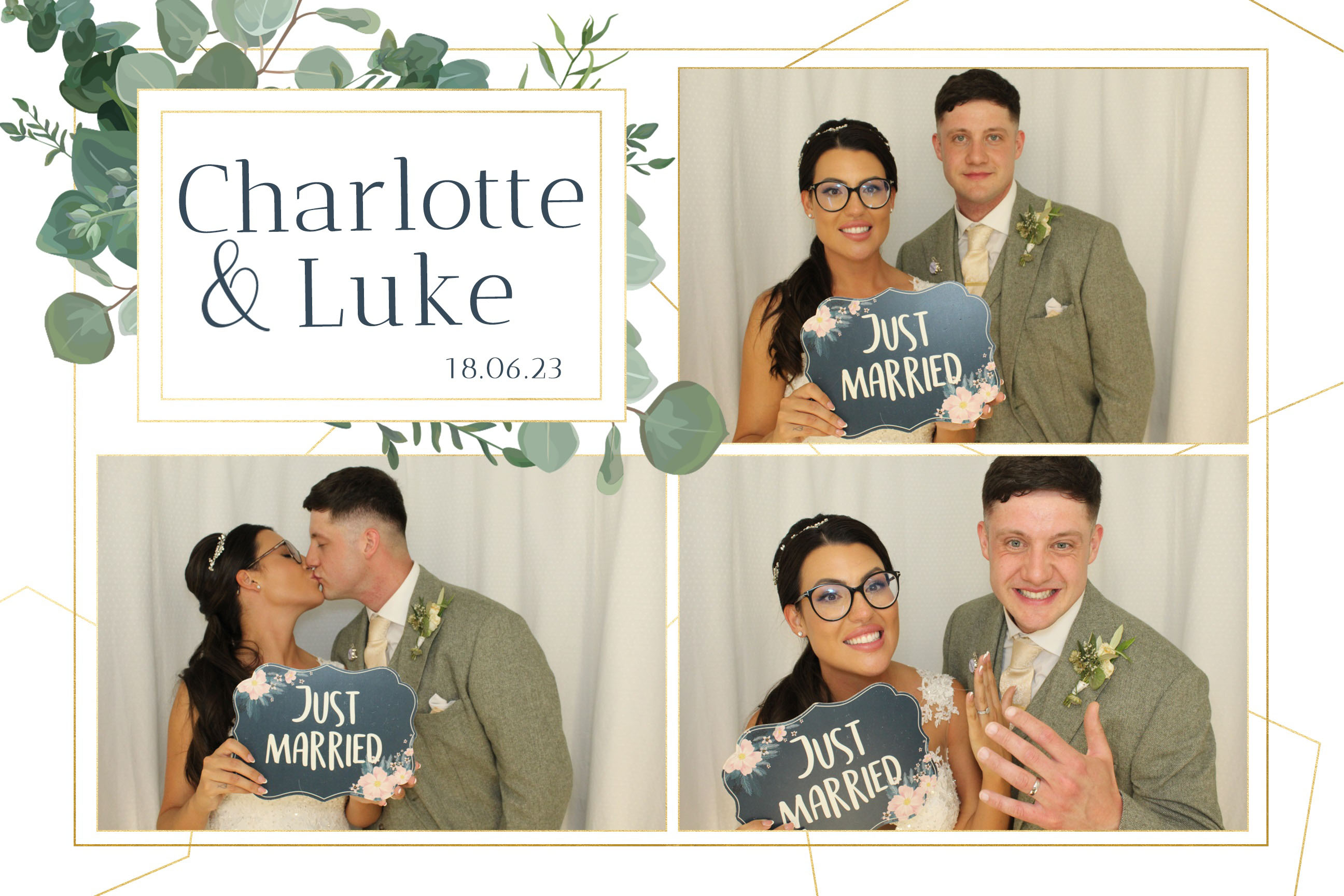 Charlotte & Luke | View more photos from the event at images.mobile-photo-booth.com/u/MobilePhotoBoothUK/Charlotte-Luke