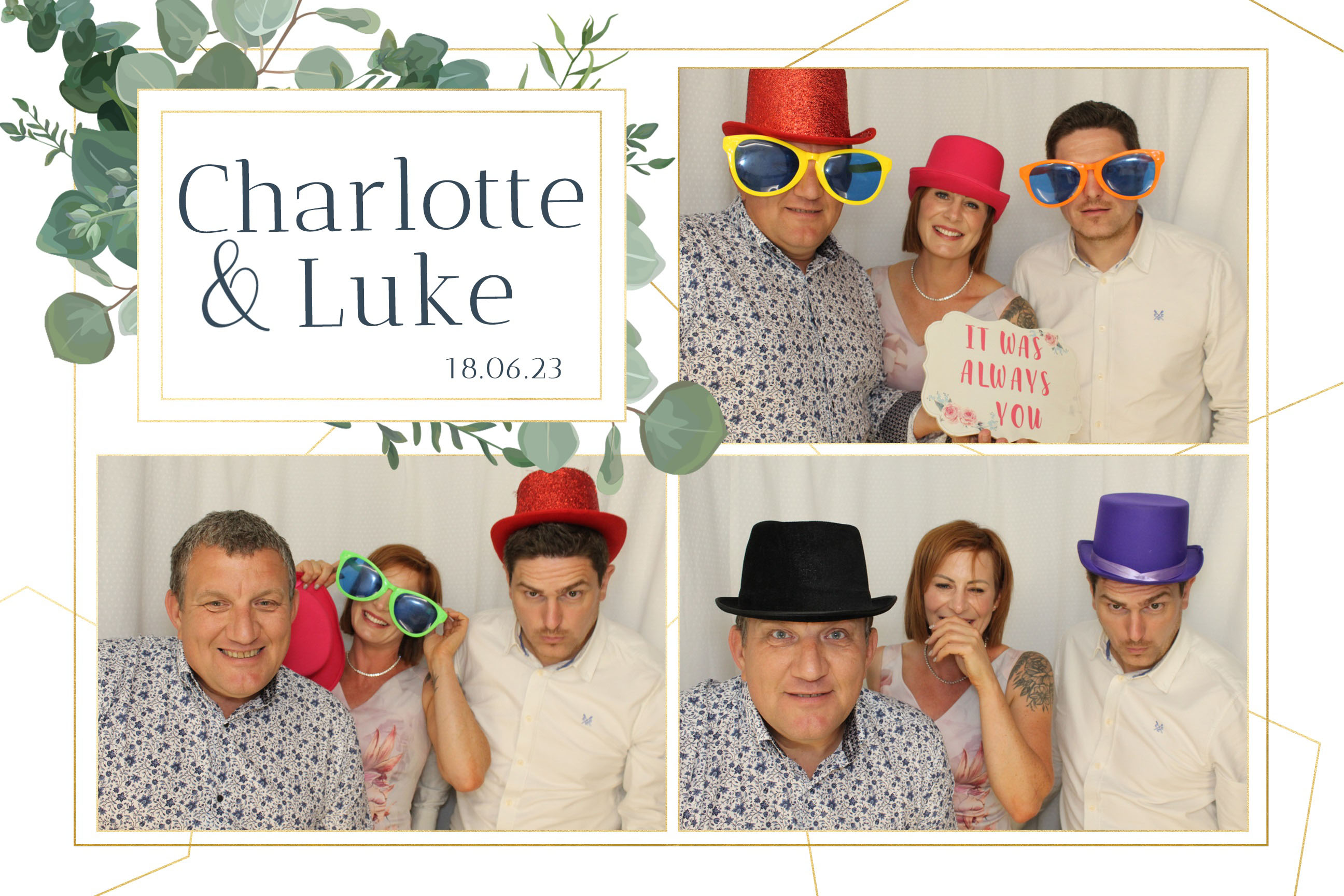 Charlotte & Luke | View more photos from the event at images.mobile-photo-booth.com/u/MobilePhotoBoothUK/Charlotte-Luke