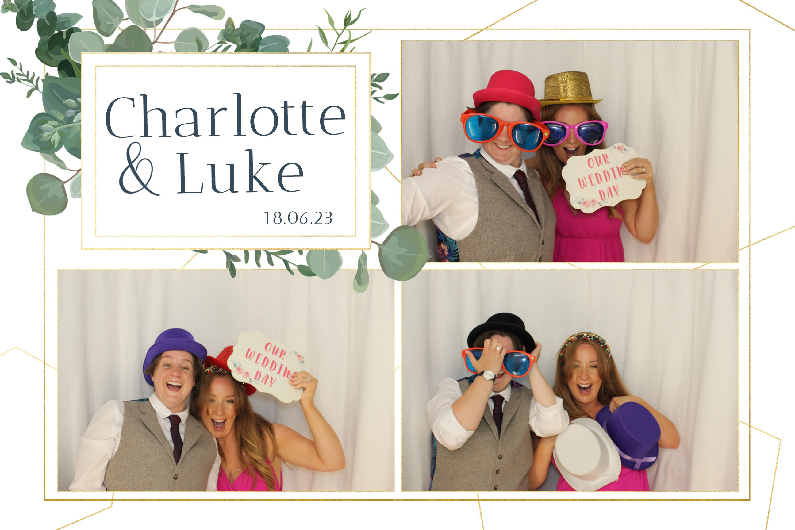 Charlotte & Luke | View more photos from the event at images.mobile-photo-booth.com/u/MobilePhotoBoothUK/Charlotte-Luke