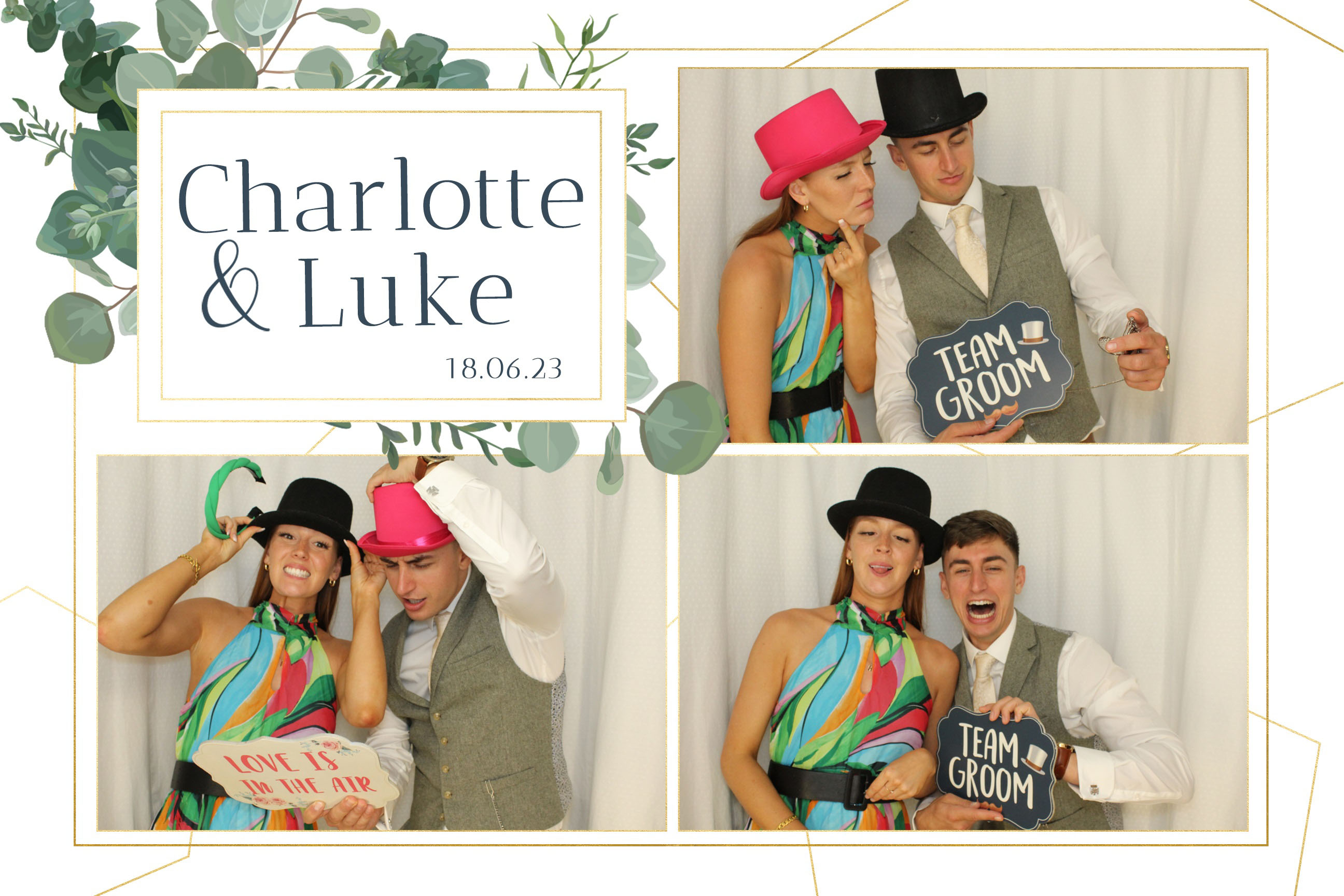 Charlotte & Luke | View more photos from the event at images.mobile-photo-booth.com/u/MobilePhotoBoothUK/Charlotte-Luke