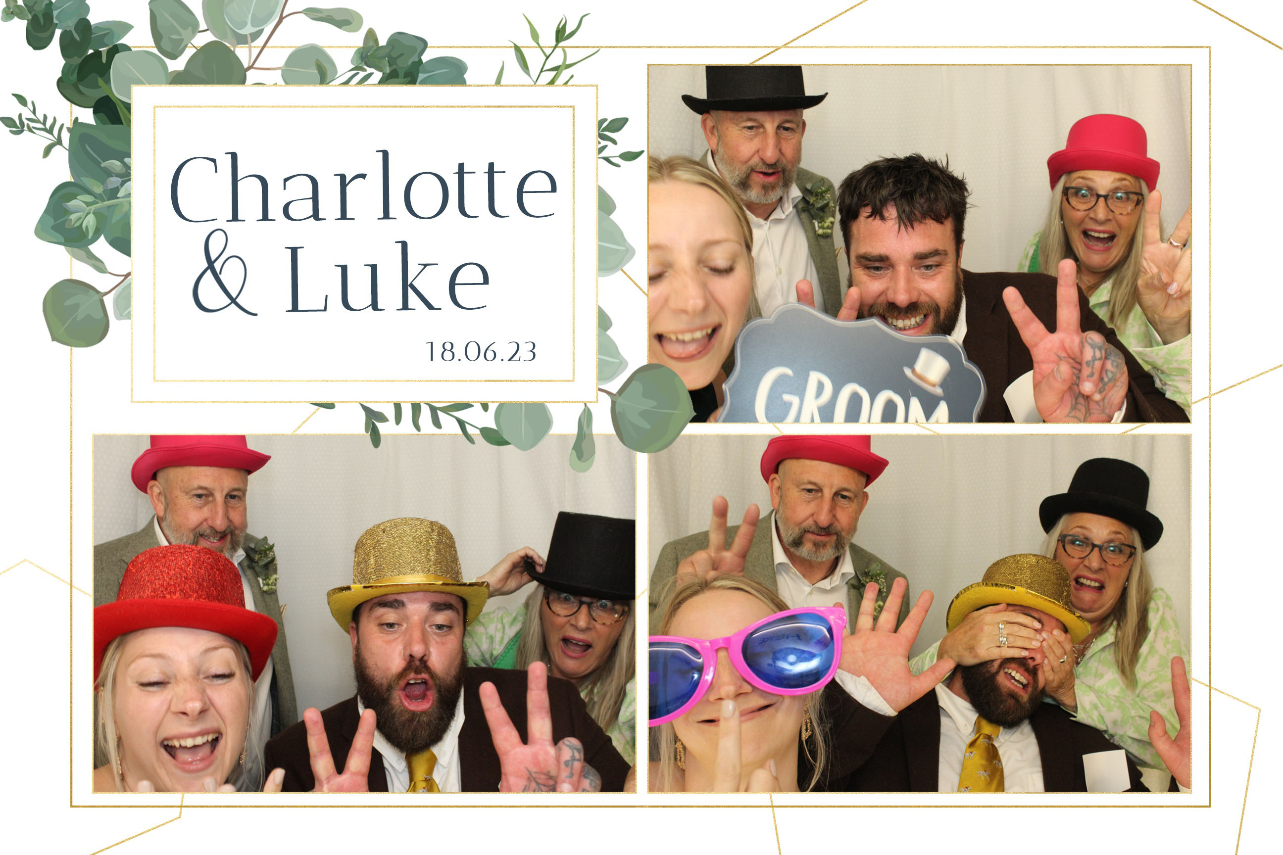 Charlotte & Luke | View more photos from the event at images.mobile-photo-booth.com/u/MobilePhotoBoothUK/Charlotte-Luke