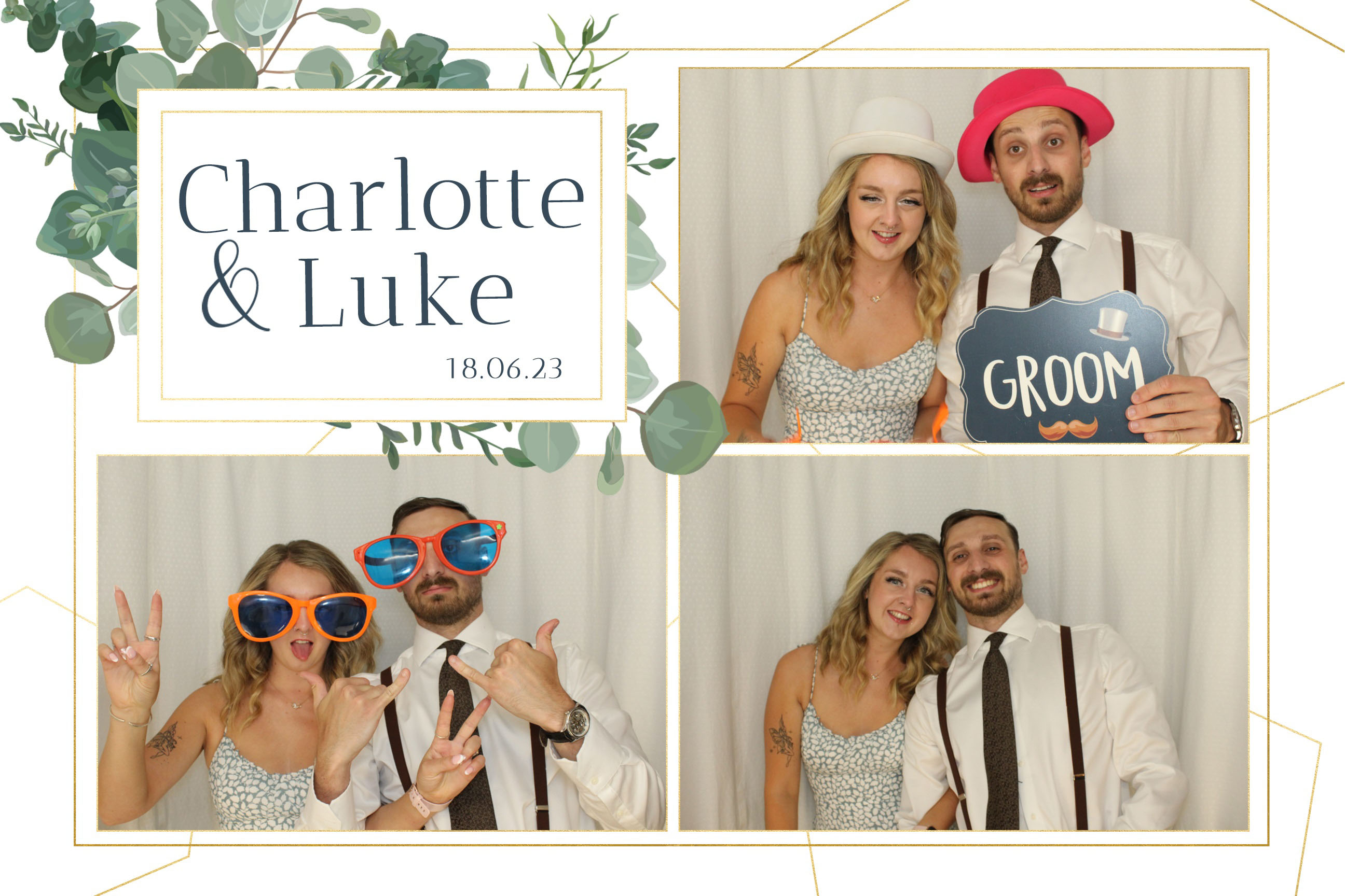 Charlotte & Luke | View more photos from the event at images.mobile-photo-booth.com/u/MobilePhotoBoothUK/Charlotte-Luke