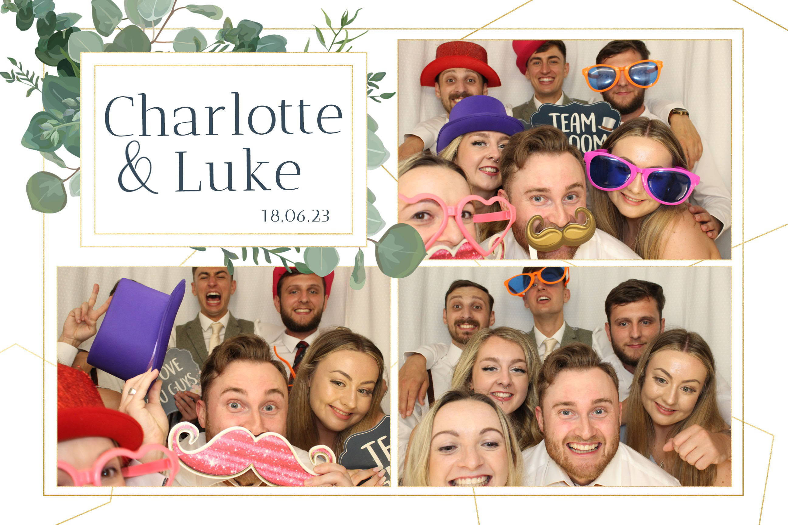 Charlotte & Luke | View more photos from the event at images.mobile-photo-booth.com/u/MobilePhotoBoothUK/Charlotte-Luke