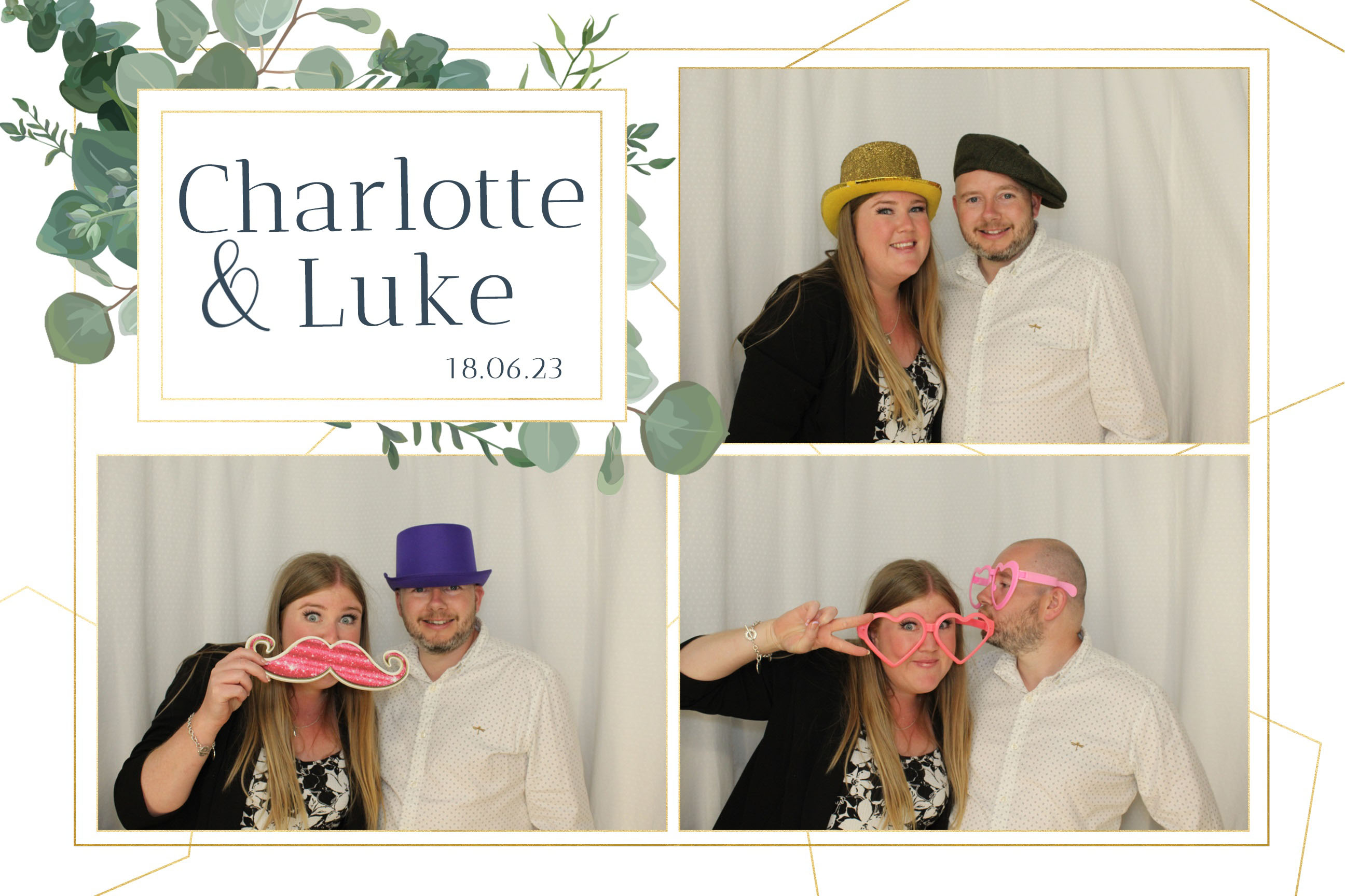 Charlotte & Luke | View more photos from the event at images.mobile-photo-booth.com/u/MobilePhotoBoothUK/Charlotte-Luke
