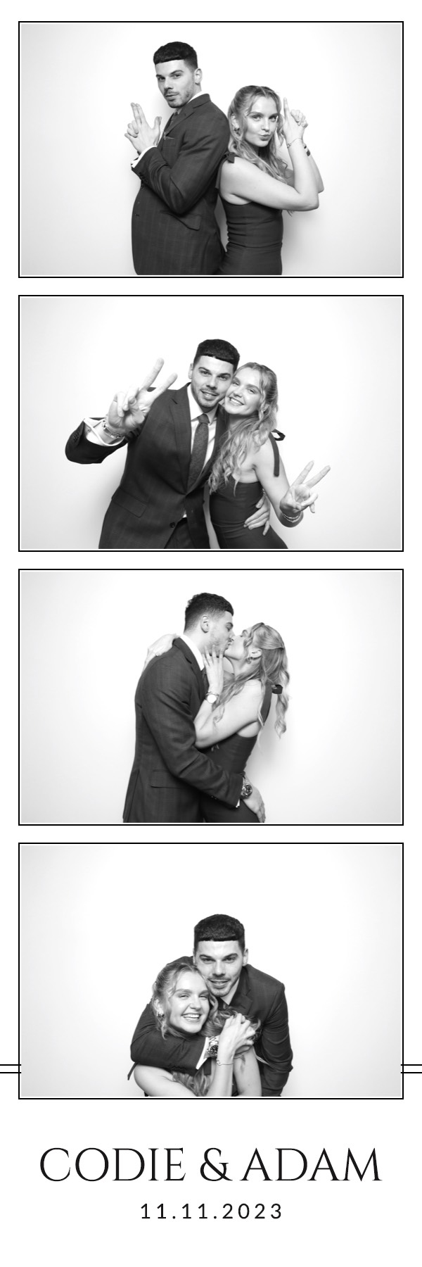 Codie & Adam | View more photos from the event at images.mobile-photo-booth.com/u/MobilePhotoBoothUK/Codie-Adam