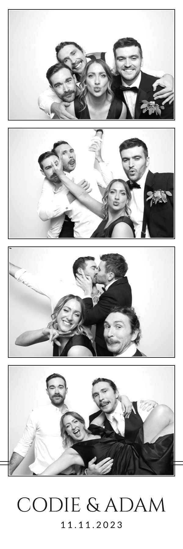 Codie & Adam | View more photos from the event at images.mobile-photo-booth.com/u/MobilePhotoBoothUK/Codie-Adam
