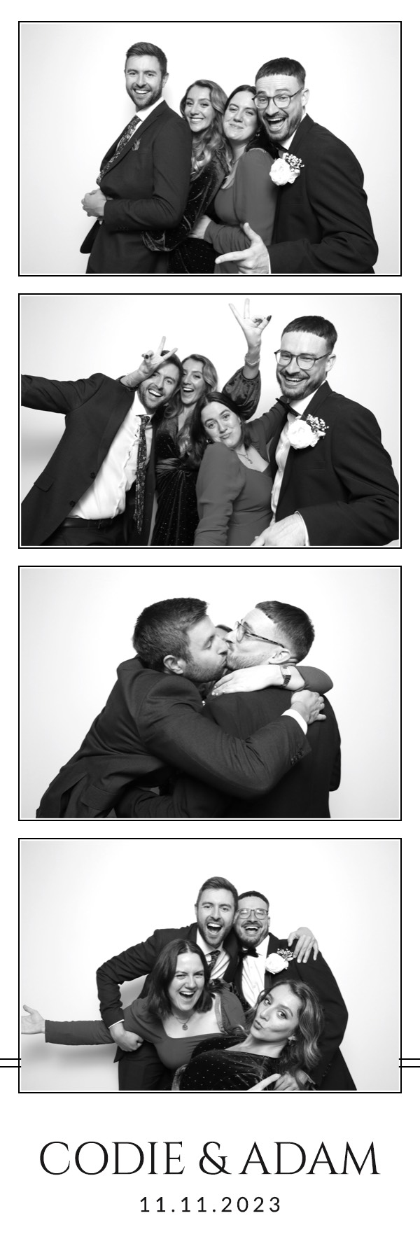 Codie & Adam | View more photos from the event at images.mobile-photo-booth.com/u/MobilePhotoBoothUK/Codie-Adam