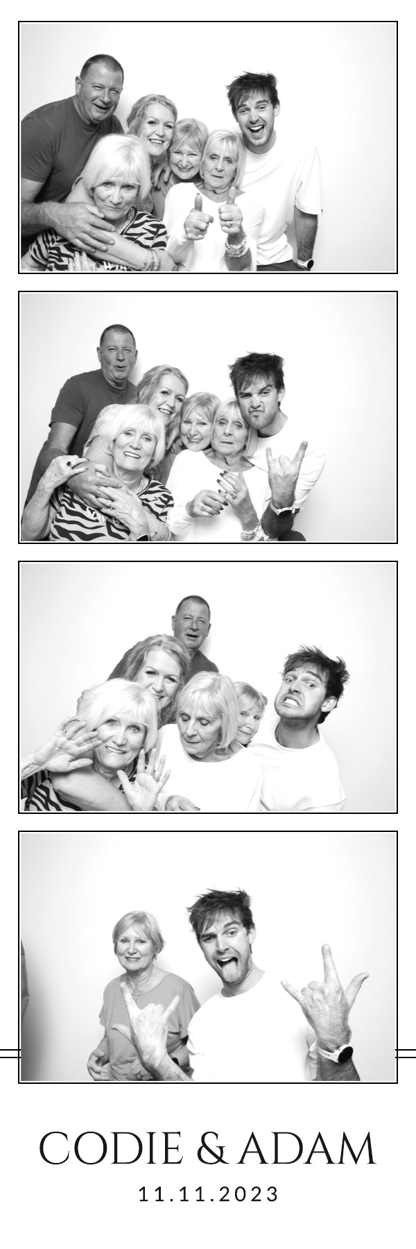 Codie & Adam | View more photos from the event at images.mobile-photo-booth.com/u/MobilePhotoBoothUK/Codie-Adam