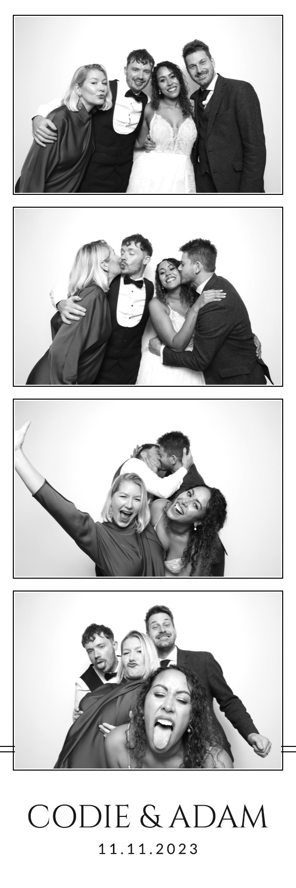 Codie & Adam | View more photos from the event at images.mobile-photo-booth.com/u/MobilePhotoBoothUK/Codie-Adam