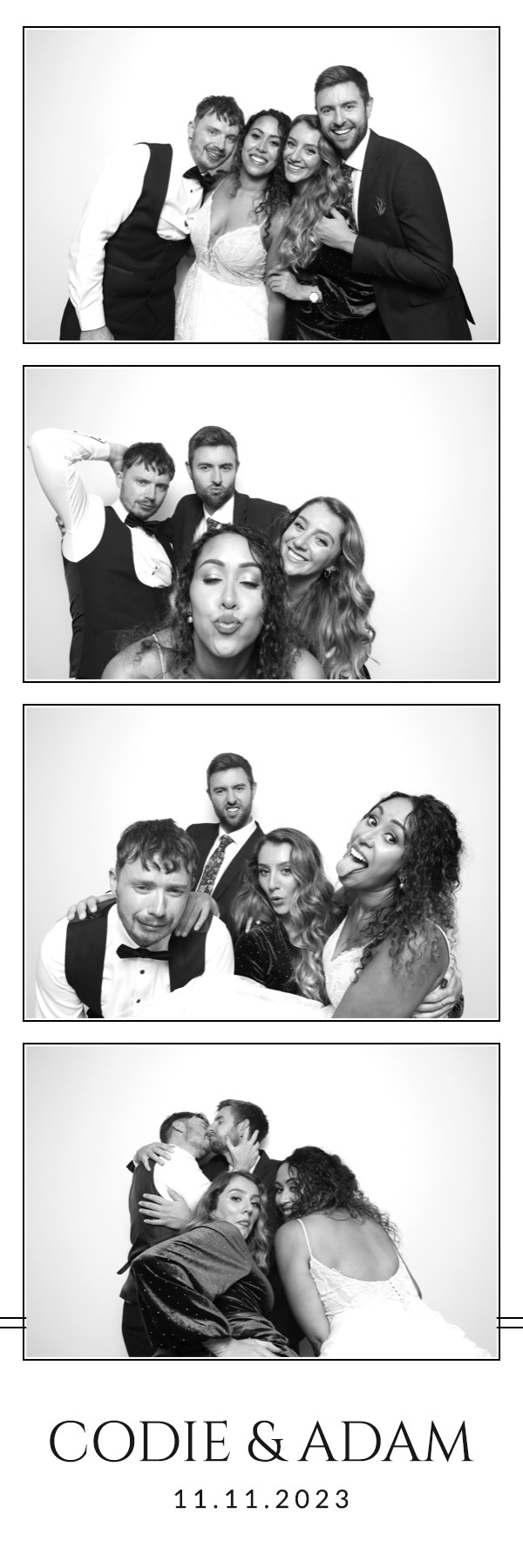Codie & Adam | View more photos from the event at images.mobile-photo-booth.com/u/MobilePhotoBoothUK/Codie-Adam