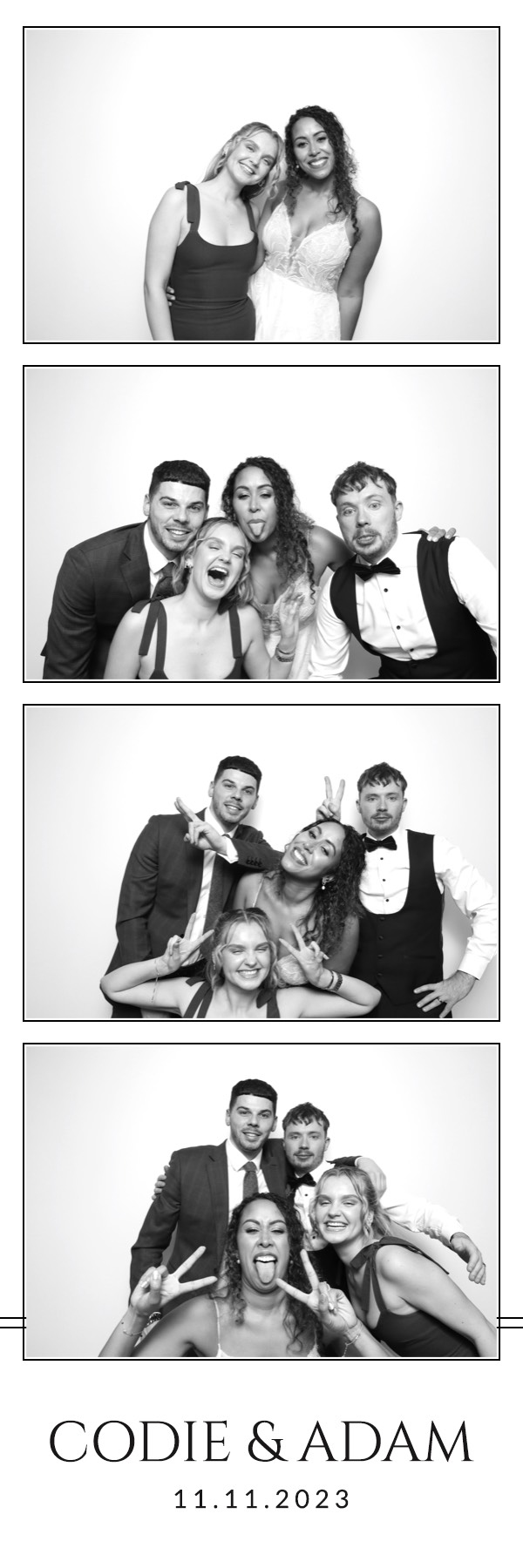 Codie & Adam | View more photos from the event at images.mobile-photo-booth.com/u/MobilePhotoBoothUK/Codie-Adam