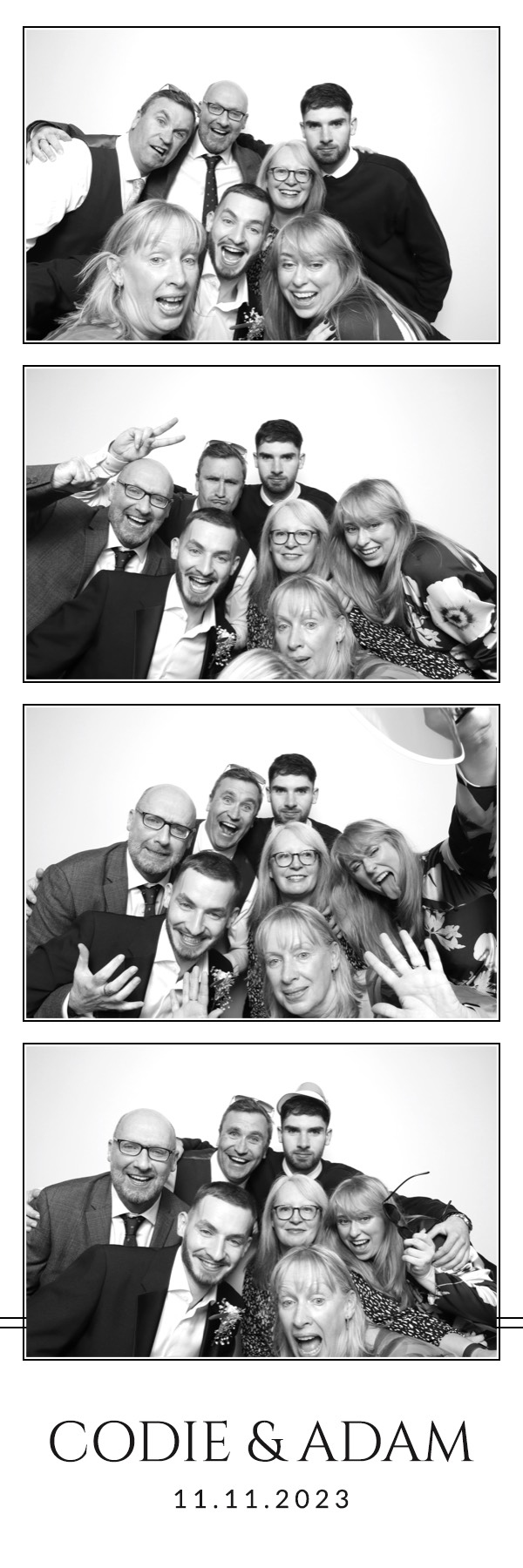 Codie & Adam | View more photos from the event at images.mobile-photo-booth.com/u/MobilePhotoBoothUK/Codie-Adam