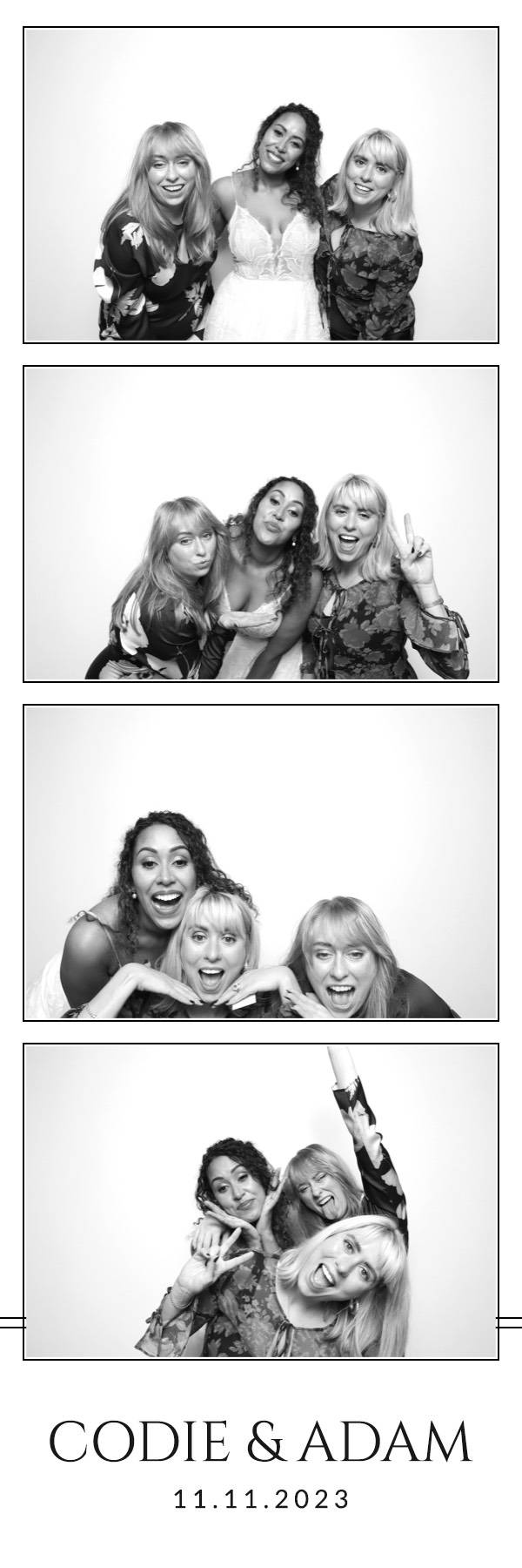 Codie & Adam | View more photos from the event at images.mobile-photo-booth.com/u/MobilePhotoBoothUK/Codie-Adam
