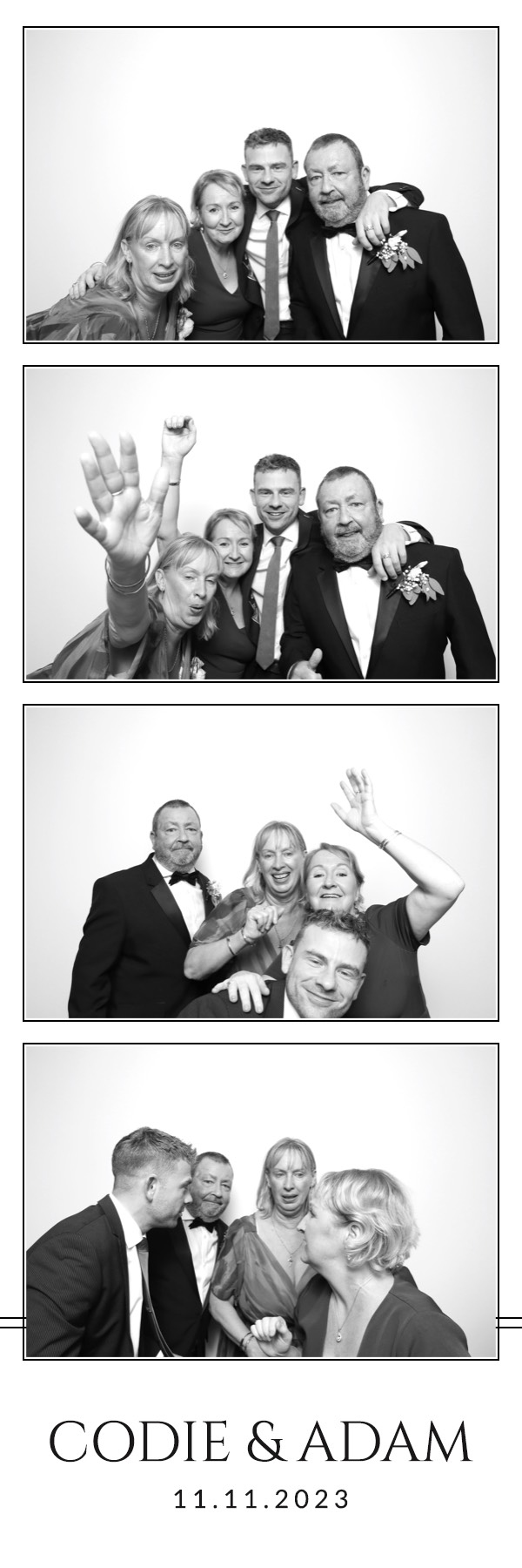 Codie & Adam | View more photos from the event at images.mobile-photo-booth.com/u/MobilePhotoBoothUK/Codie-Adam