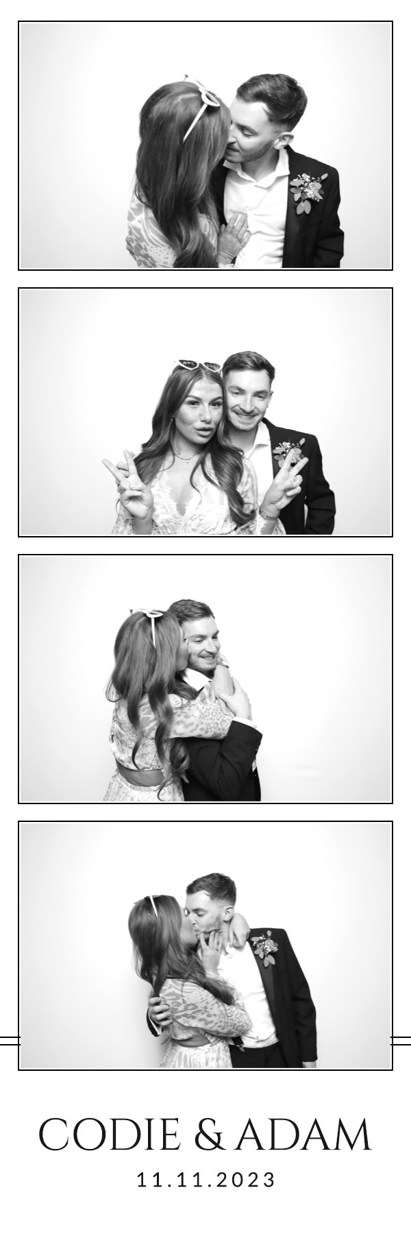 Codie & Adam | View more photos from the event at images.mobile-photo-booth.com/u/MobilePhotoBoothUK/Codie-Adam