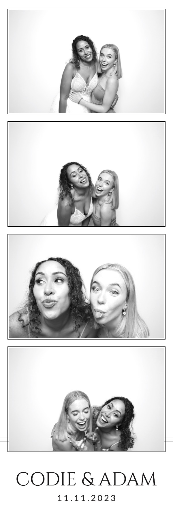 Codie & Adam | View more photos from the event at images.mobile-photo-booth.com/u/MobilePhotoBoothUK/Codie-Adam