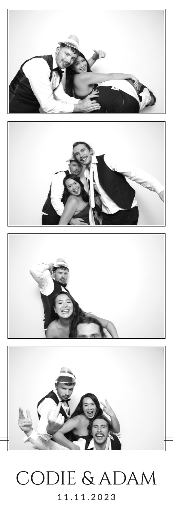 Codie & Adam | View more photos from the event at images.mobile-photo-booth.com/u/MobilePhotoBoothUK/Codie-Adam