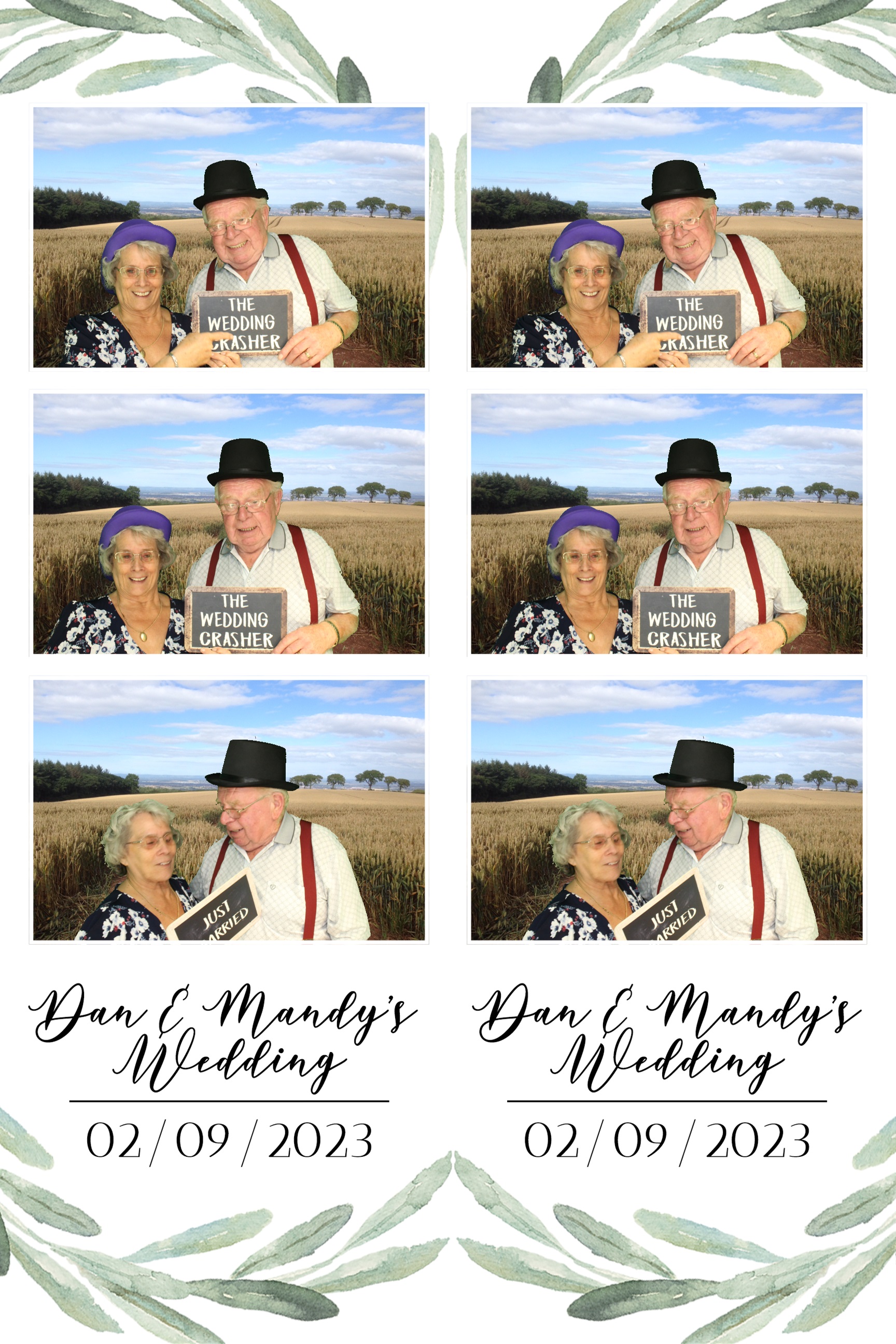 Dan & Mandy | View more photos from the event at images.mobile-photo-booth.com/u/MobilePhotoBoothUK/Dan-Mandy