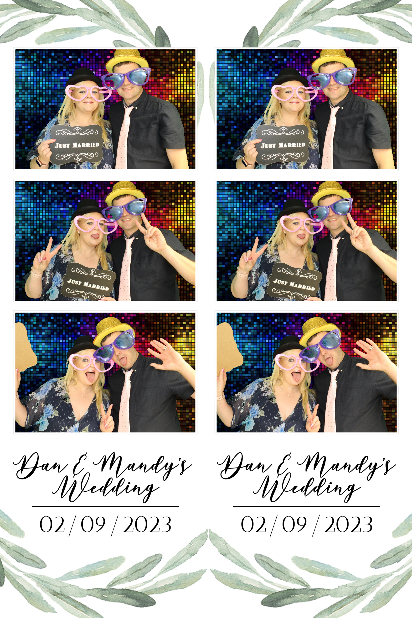 Dan & Mandy | View more photos from the event at images.mobile-photo-booth.com/u/MobilePhotoBoothUK/Dan-Mandy