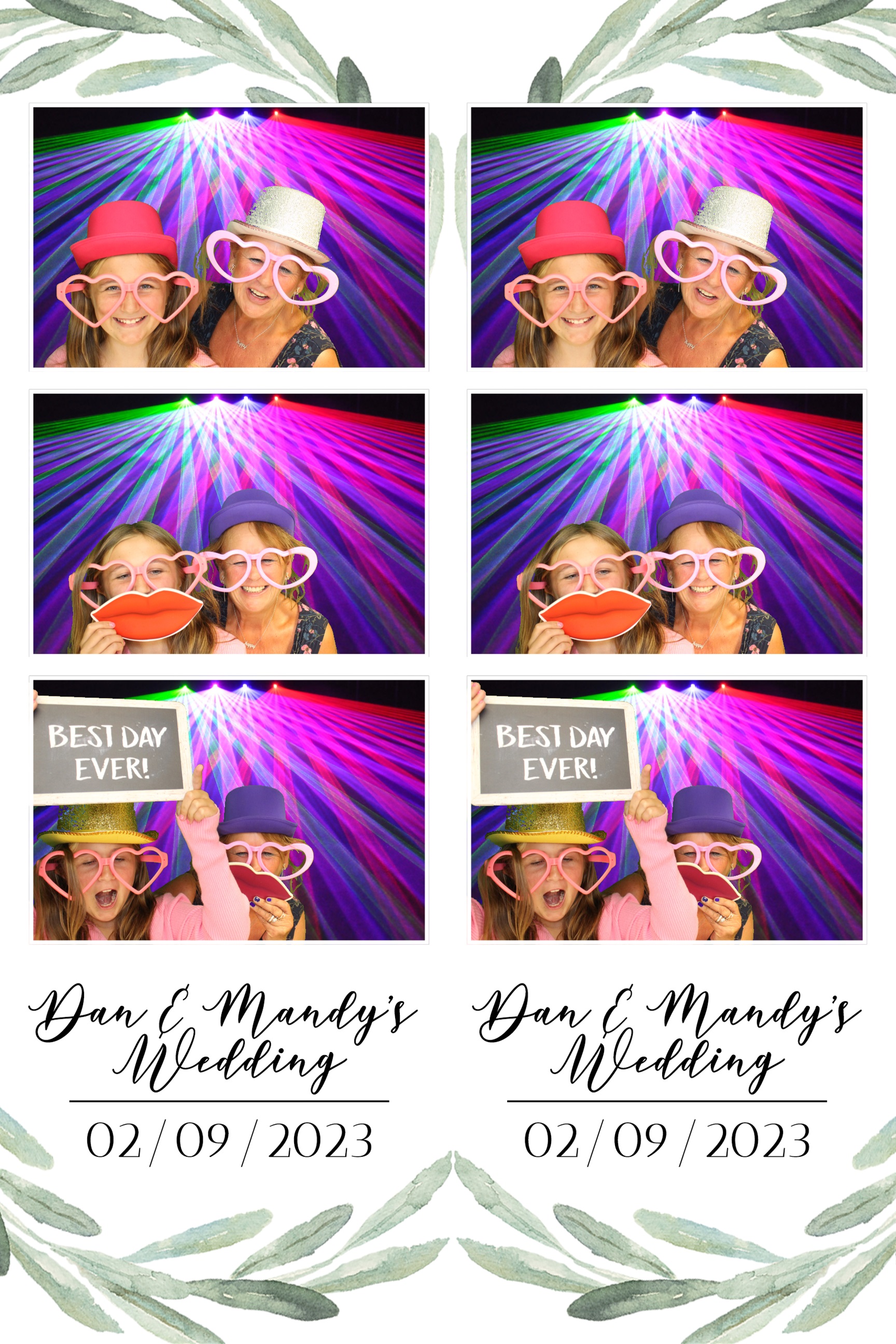 Dan & Mandy | View more photos from the event at images.mobile-photo-booth.com/u/MobilePhotoBoothUK/Dan-Mandy