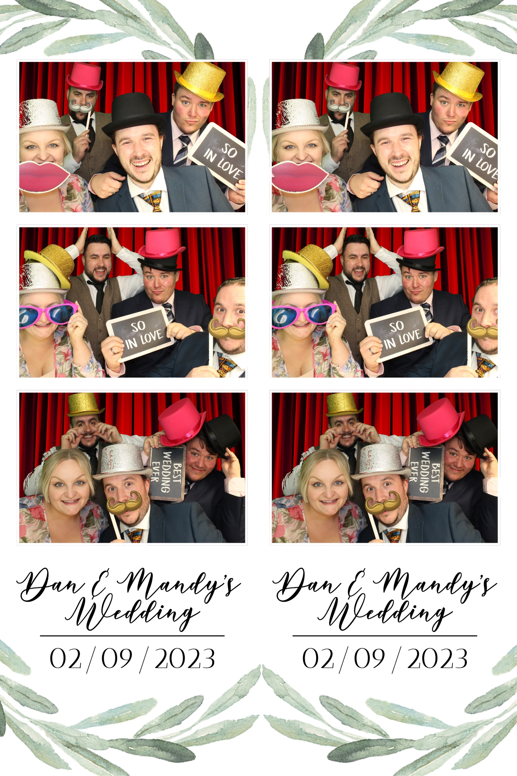 Dan & Mandy | View more photos from the event at images.mobile-photo-booth.com/u/MobilePhotoBoothUK/Dan-Mandy