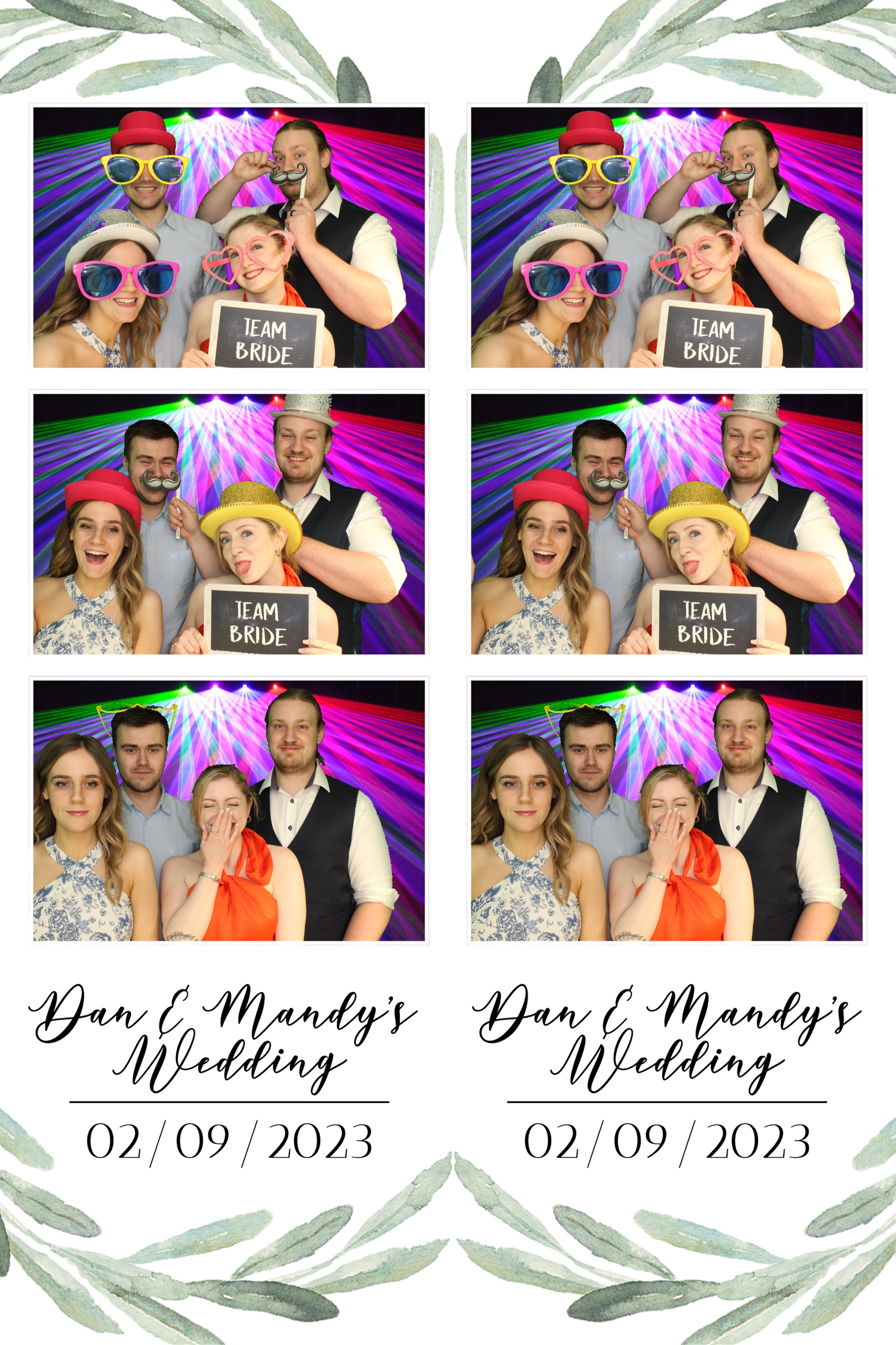 Dan & Mandy | View more photos from the event at images.mobile-photo-booth.com/u/MobilePhotoBoothUK/Dan-Mandy