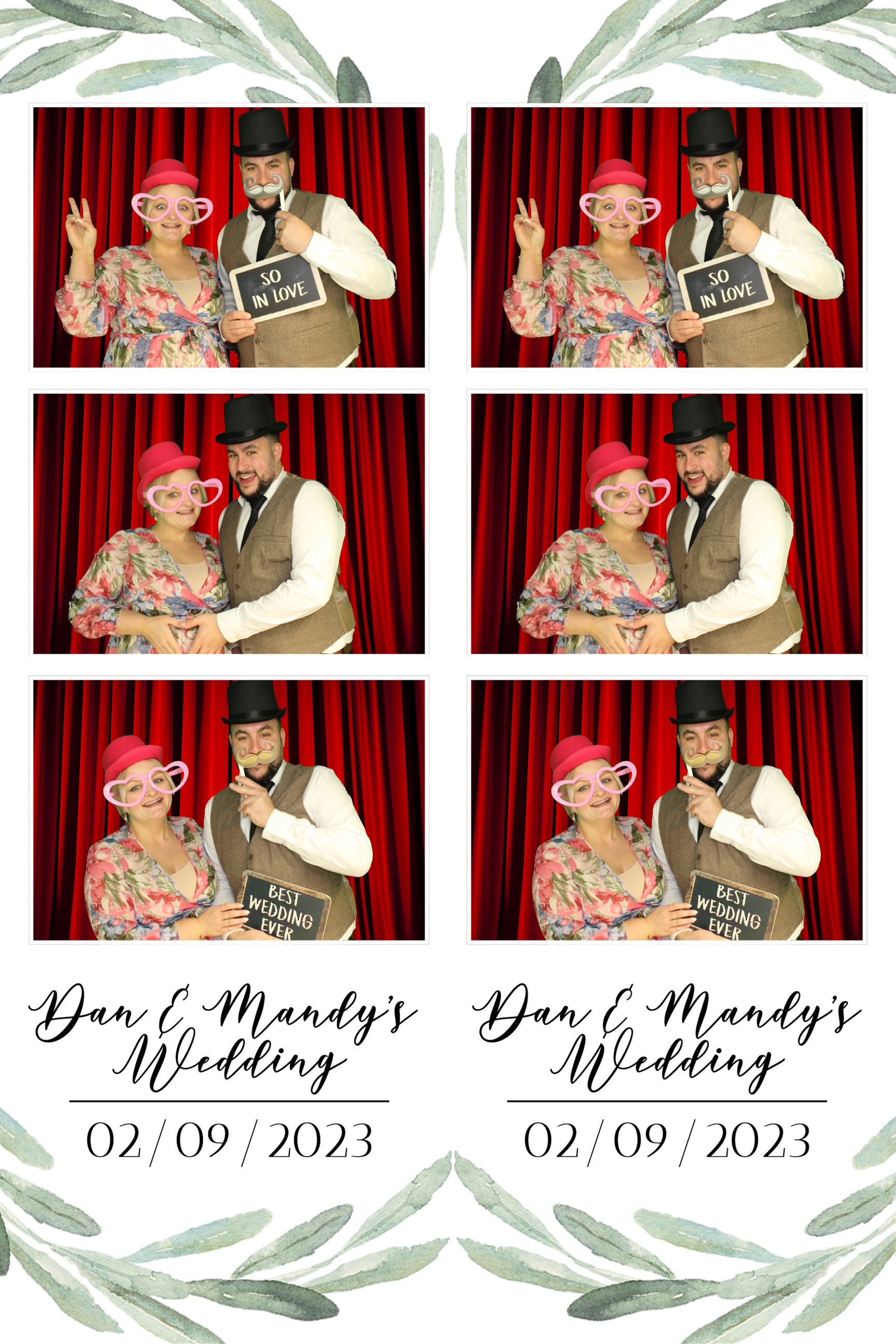 Dan & Mandy | View more photos from the event at images.mobile-photo-booth.com/u/MobilePhotoBoothUK/Dan-Mandy