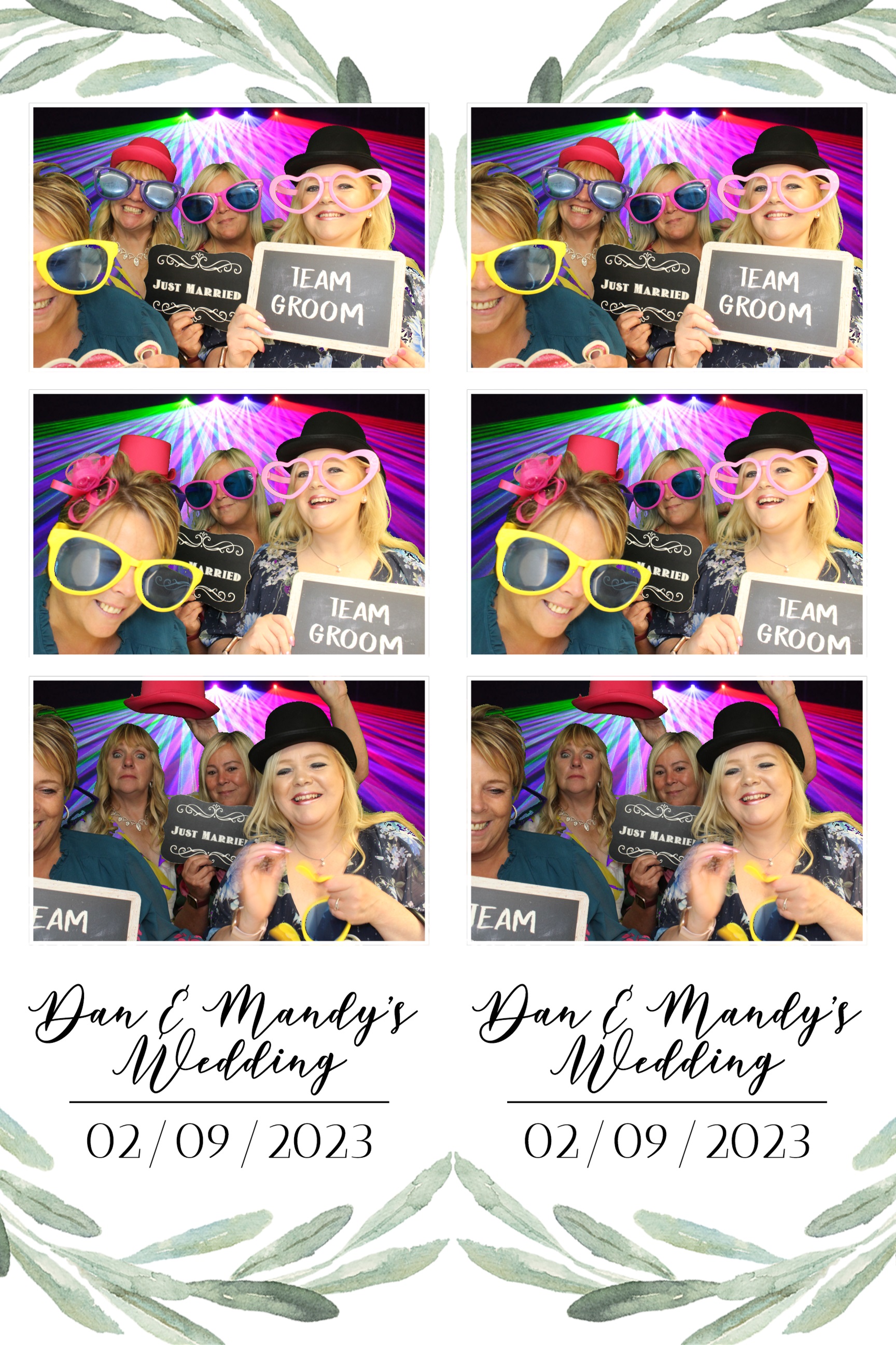 Dan & Mandy | View more photos from the event at images.mobile-photo-booth.com/u/MobilePhotoBoothUK/Dan-Mandy