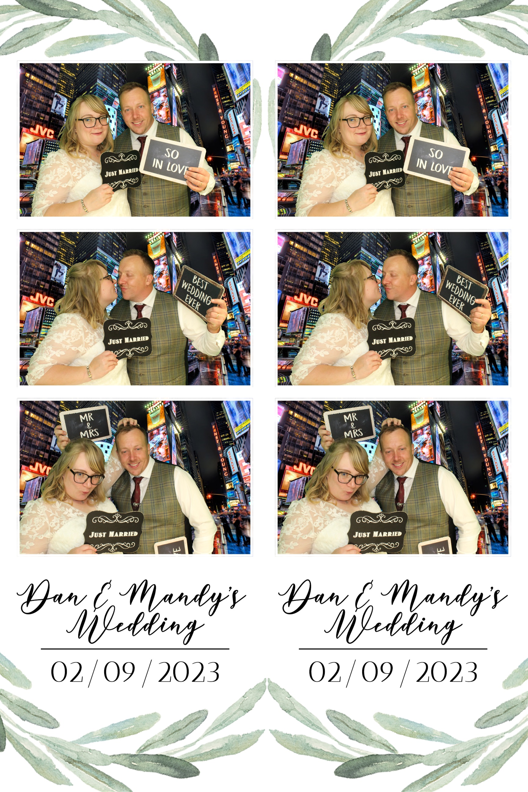 Dan & Mandy | View more photos from the event at images.mobile-photo-booth.com/u/MobilePhotoBoothUK/Dan-Mandy