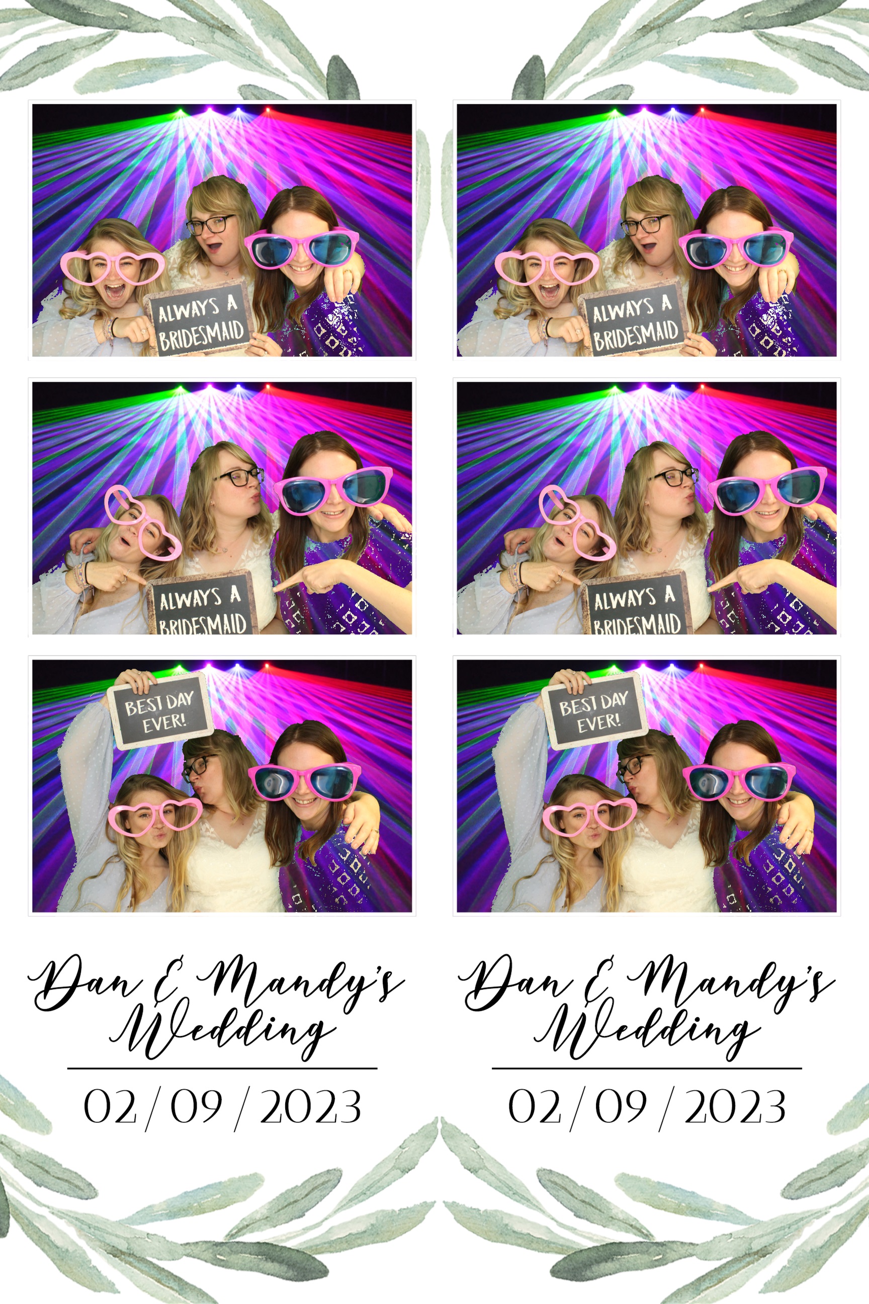 Dan & Mandy | View more photos from the event at images.mobile-photo-booth.com/u/MobilePhotoBoothUK/Dan-Mandy
