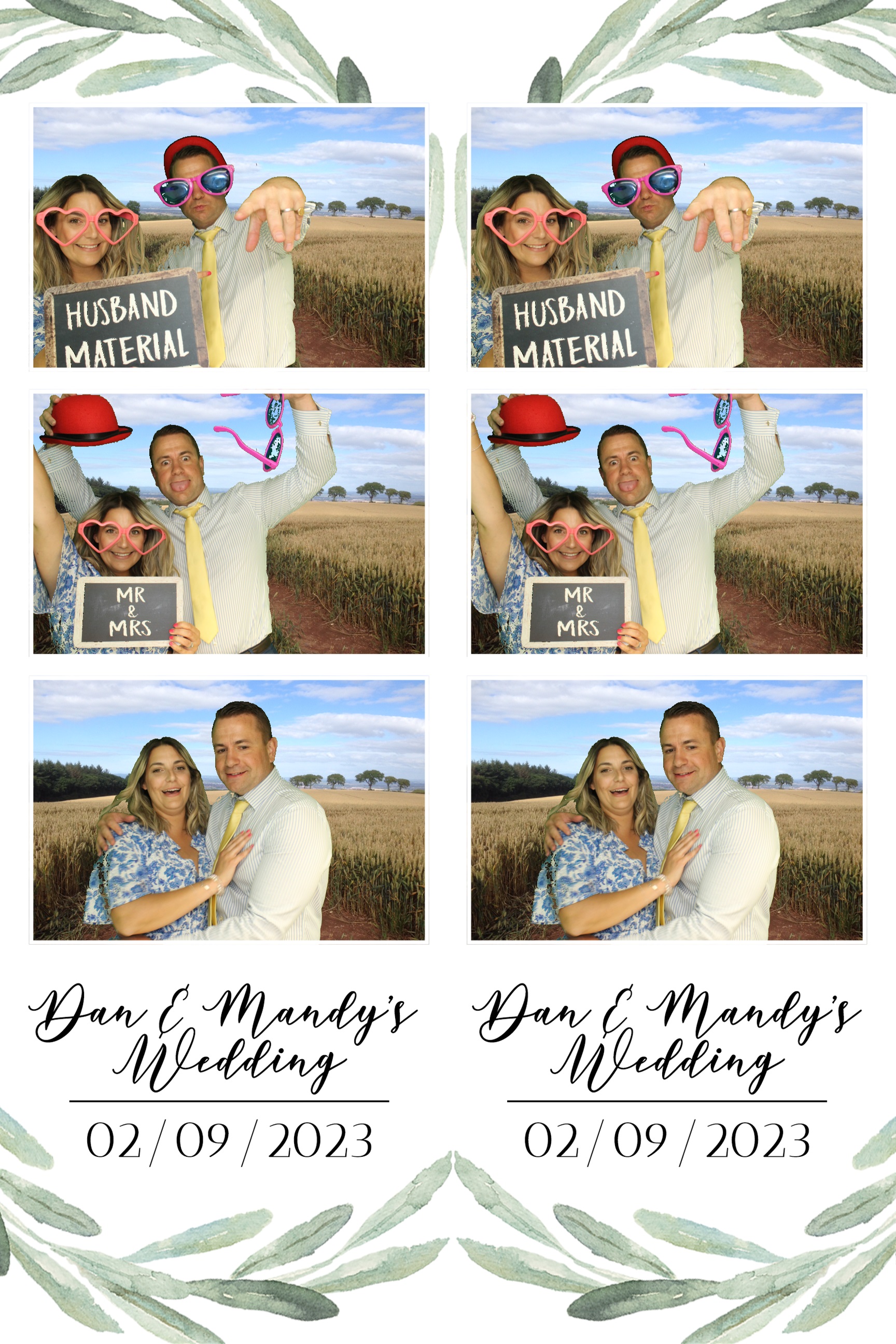 Dan & Mandy | View more photos from the event at images.mobile-photo-booth.com/u/MobilePhotoBoothUK/Dan-Mandy