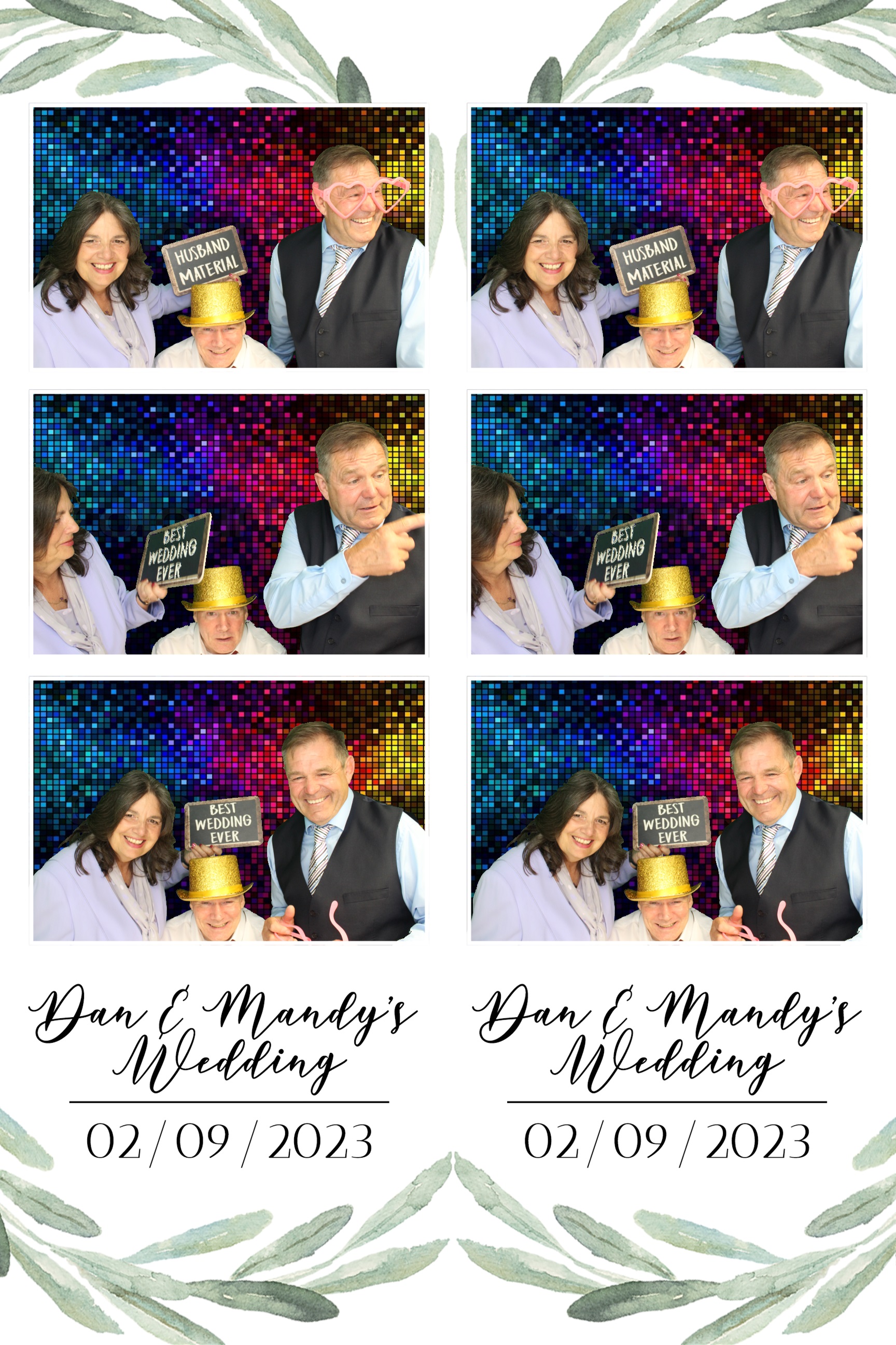 Dan & Mandy | View more photos from the event at images.mobile-photo-booth.com/u/MobilePhotoBoothUK/Dan-Mandy