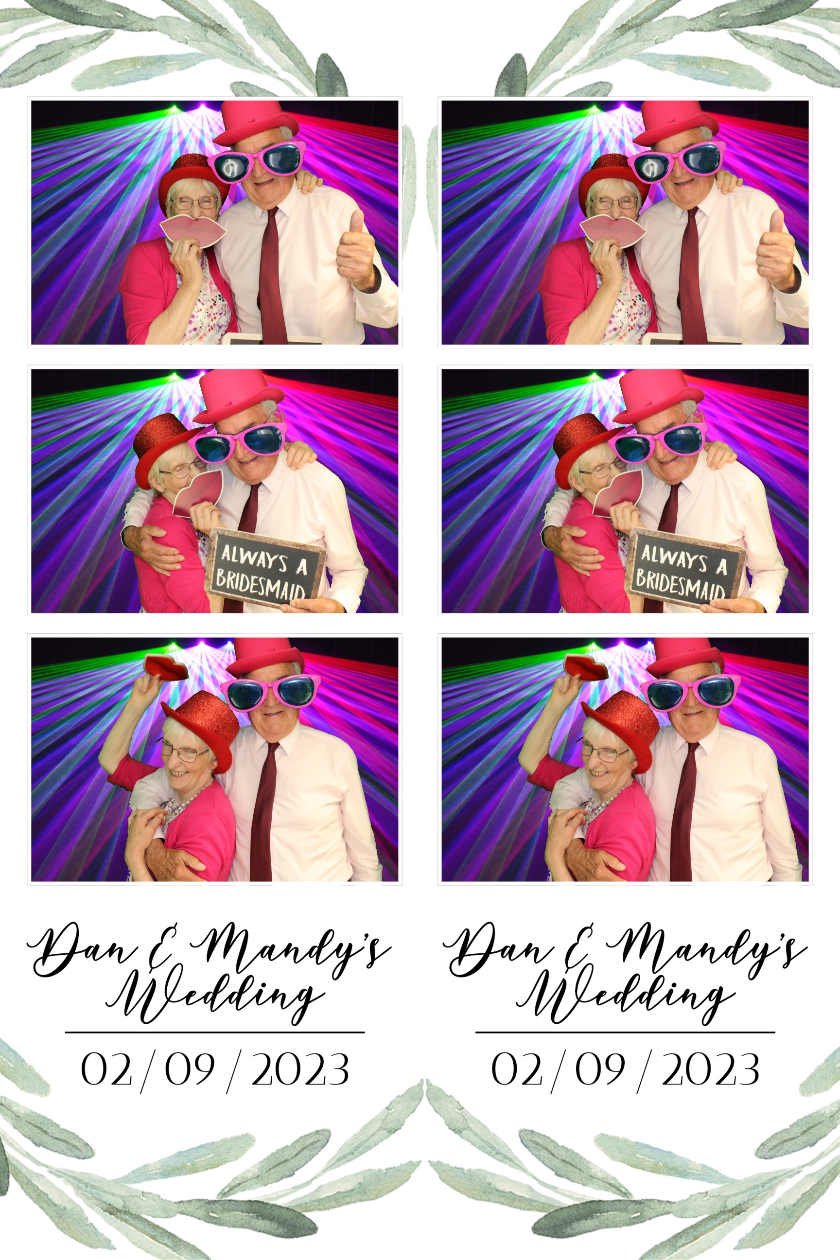 Dan & Mandy | View more photos from the event at images.mobile-photo-booth.com/u/MobilePhotoBoothUK/Dan-Mandy