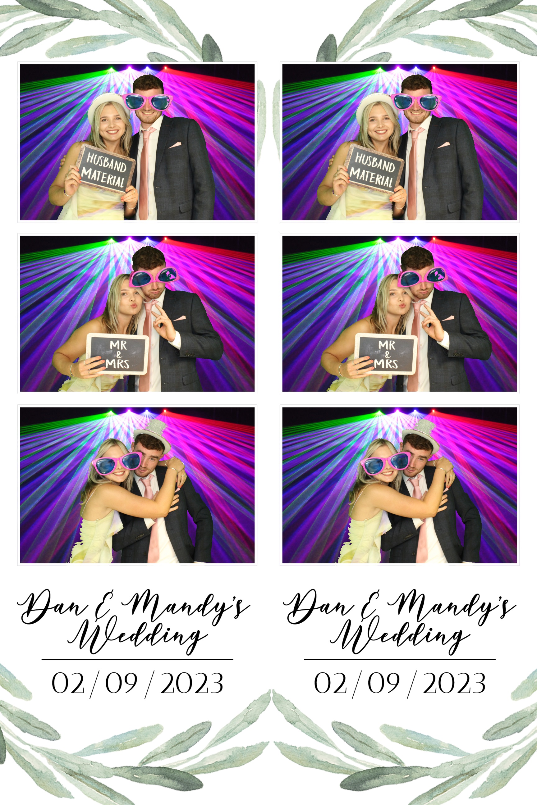 Dan & Mandy | View more photos from the event at images.mobile-photo-booth.com/u/MobilePhotoBoothUK/Dan-Mandy