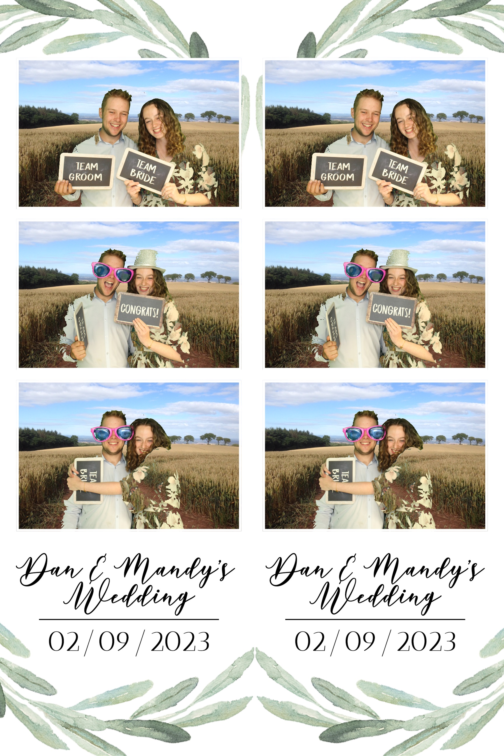 Dan & Mandy | View more photos from the event at images.mobile-photo-booth.com/u/MobilePhotoBoothUK/Dan-Mandy