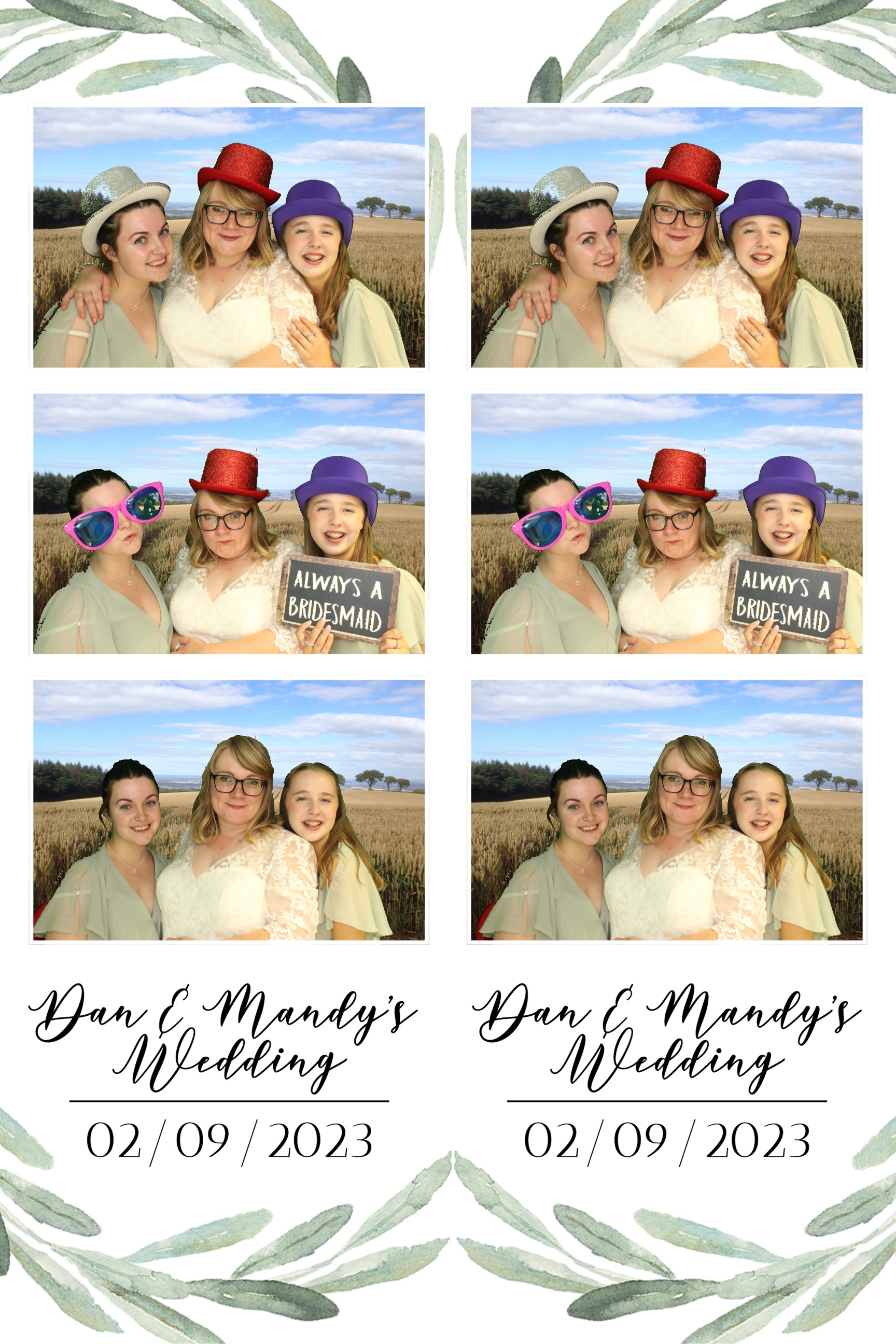 Dan & Mandy | View more photos from the event at images.mobile-photo-booth.com/u/MobilePhotoBoothUK/Dan-Mandy